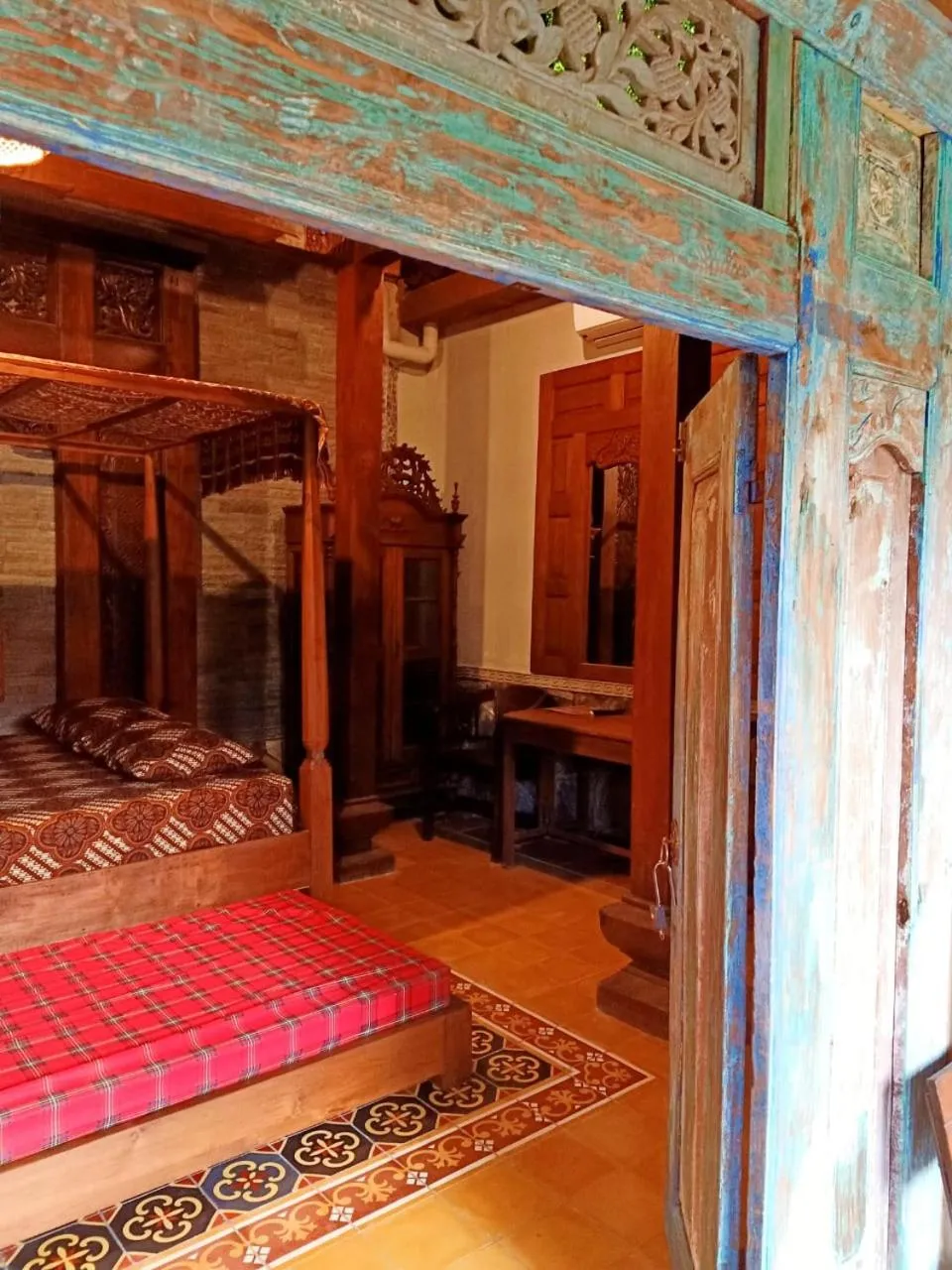 Bed in Bedhot Homestay