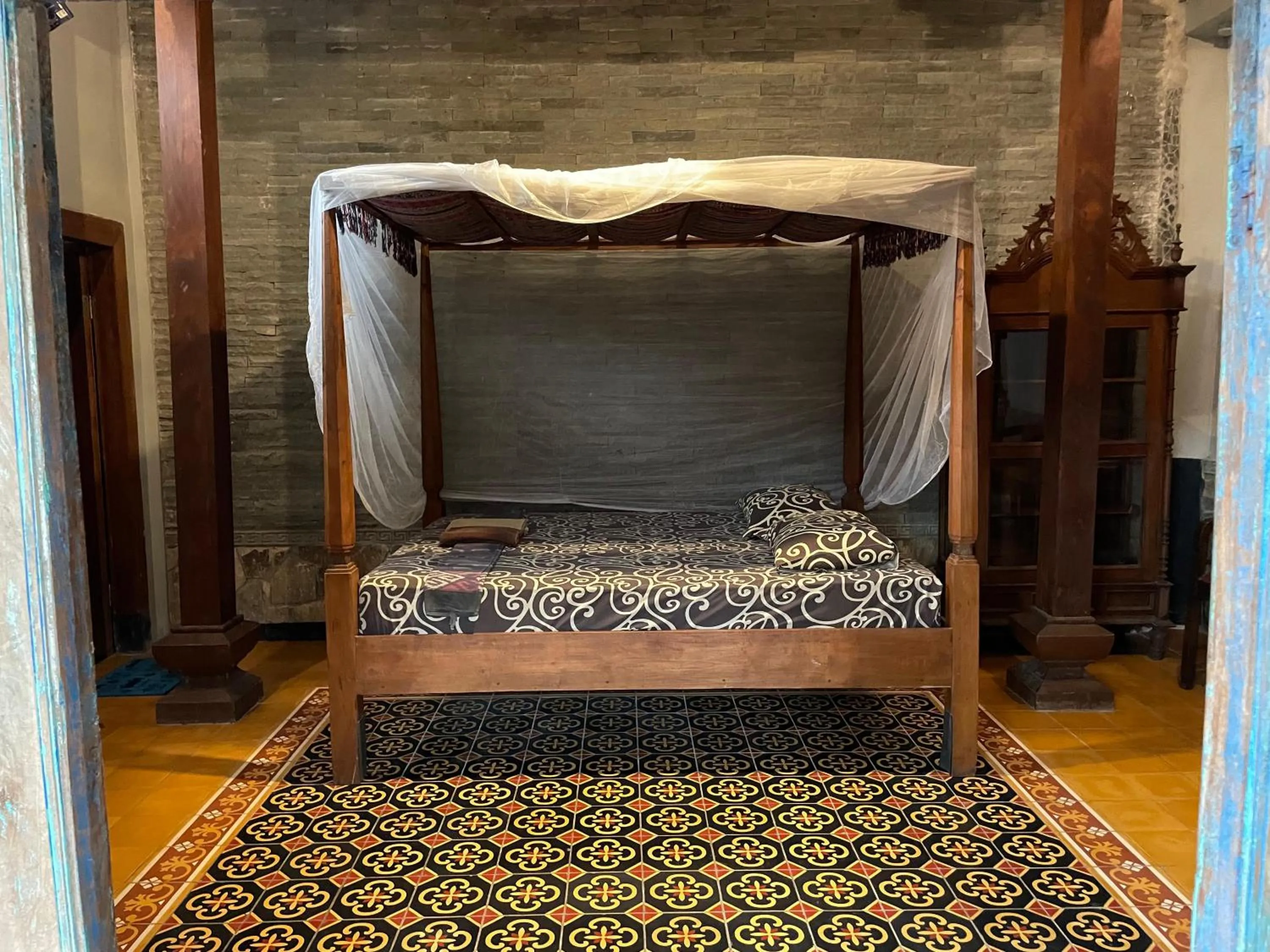 Bed in Bedhot Homestay