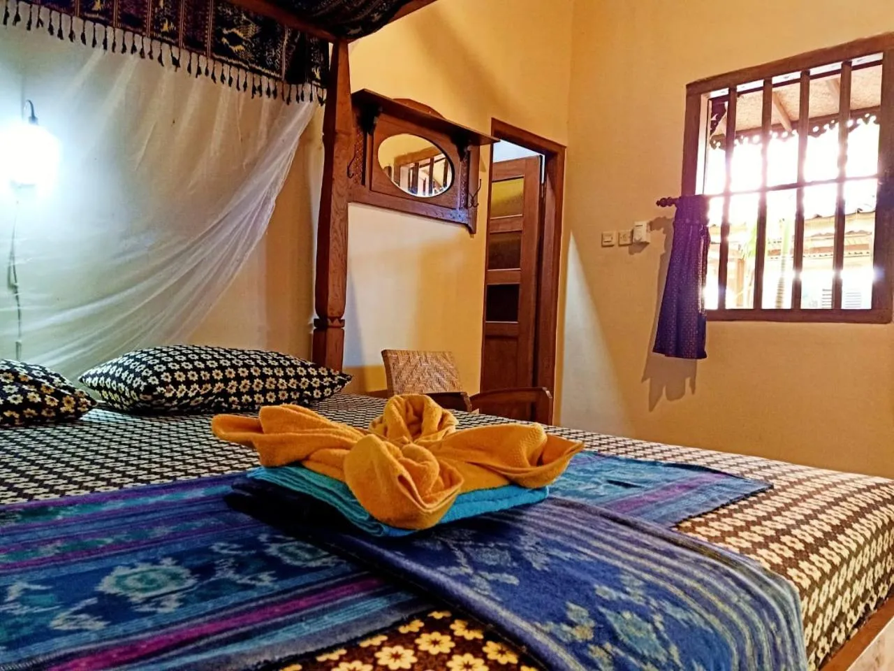 Bed in Bedhot Homestay