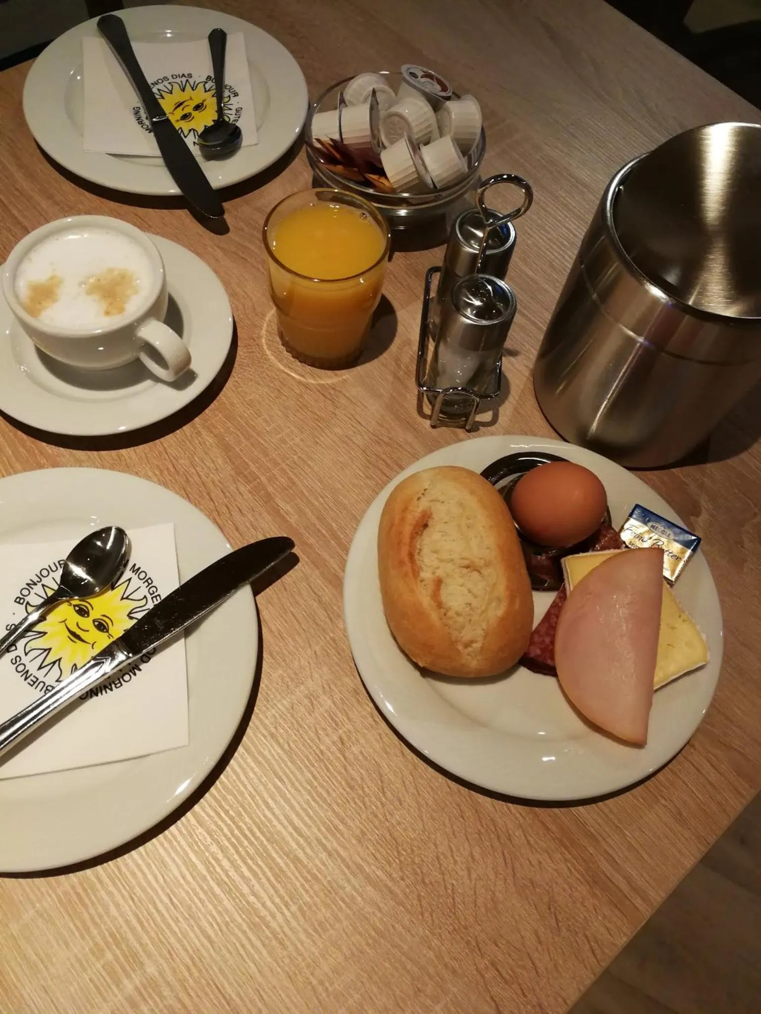 Food and drinks in Motel Herbold