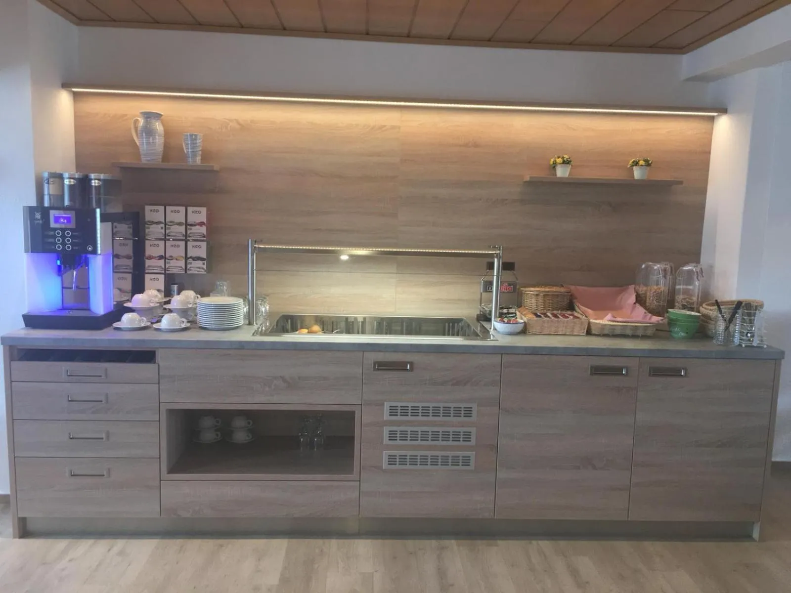 Dining area in Motel Herbold