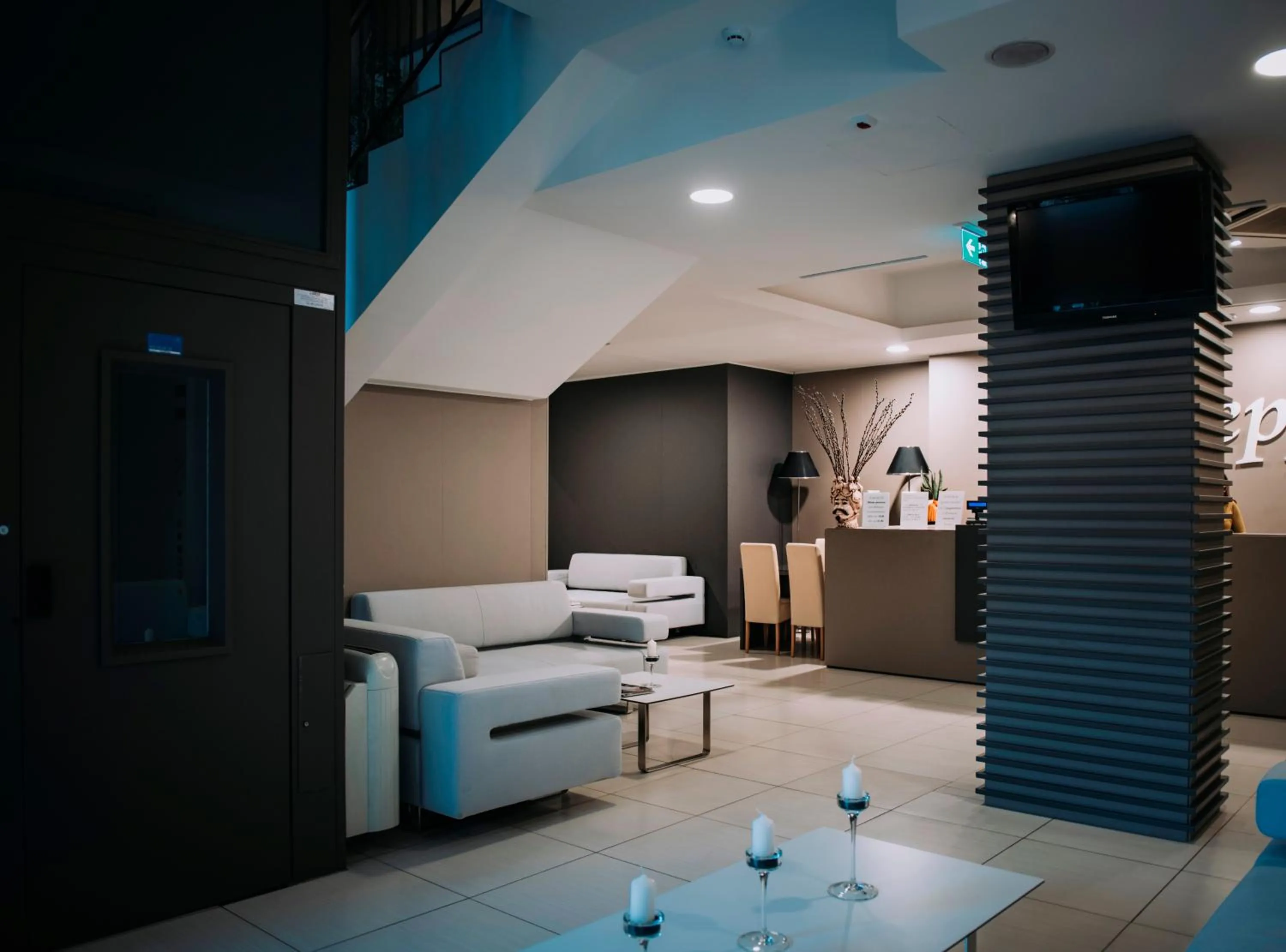 Lobby or reception in Hotel Casale dei Greci