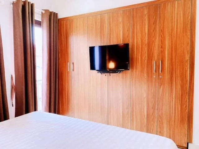 Bed in Poetic Hue Hotel & Spa