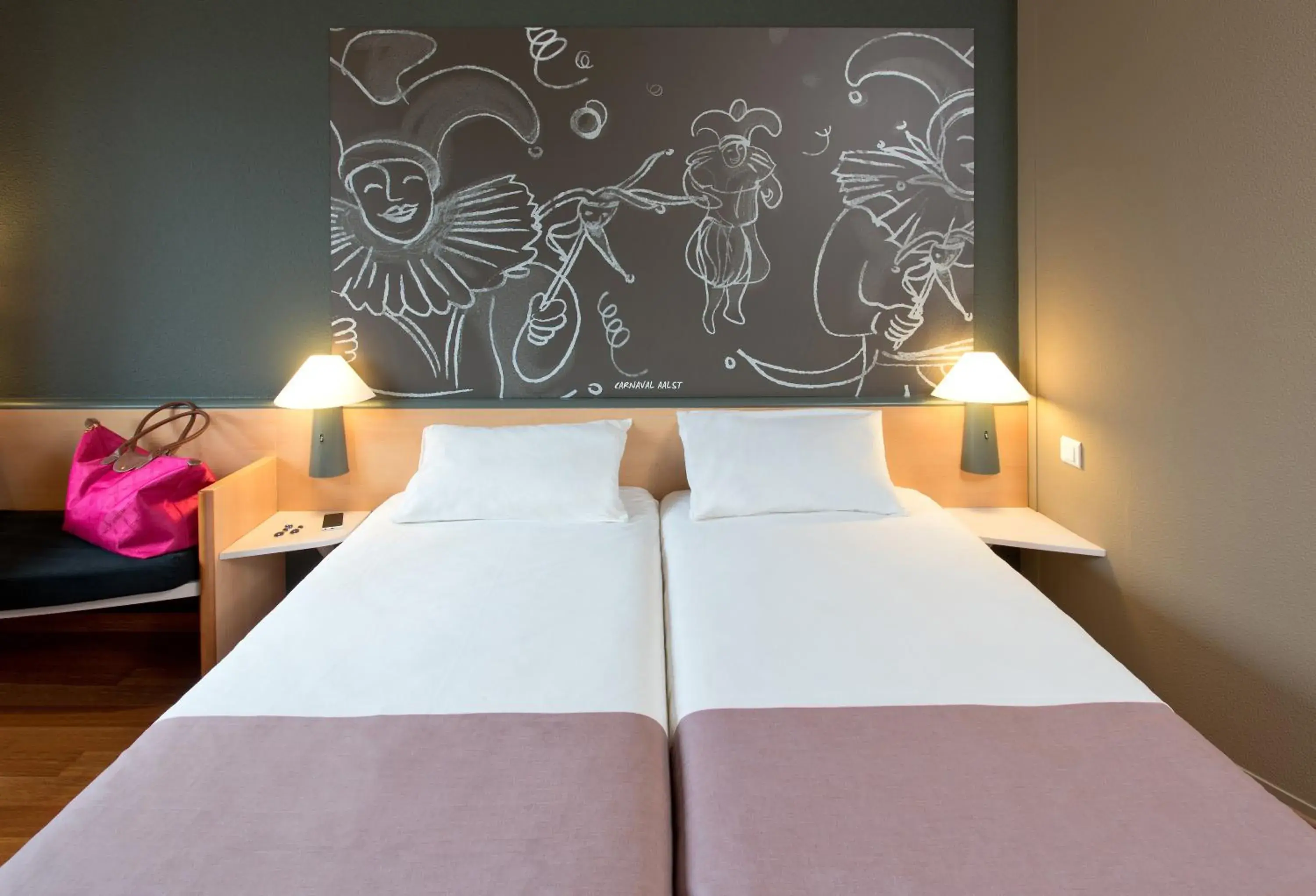 Bed in ibis Aalst Bed in ibis Aalst