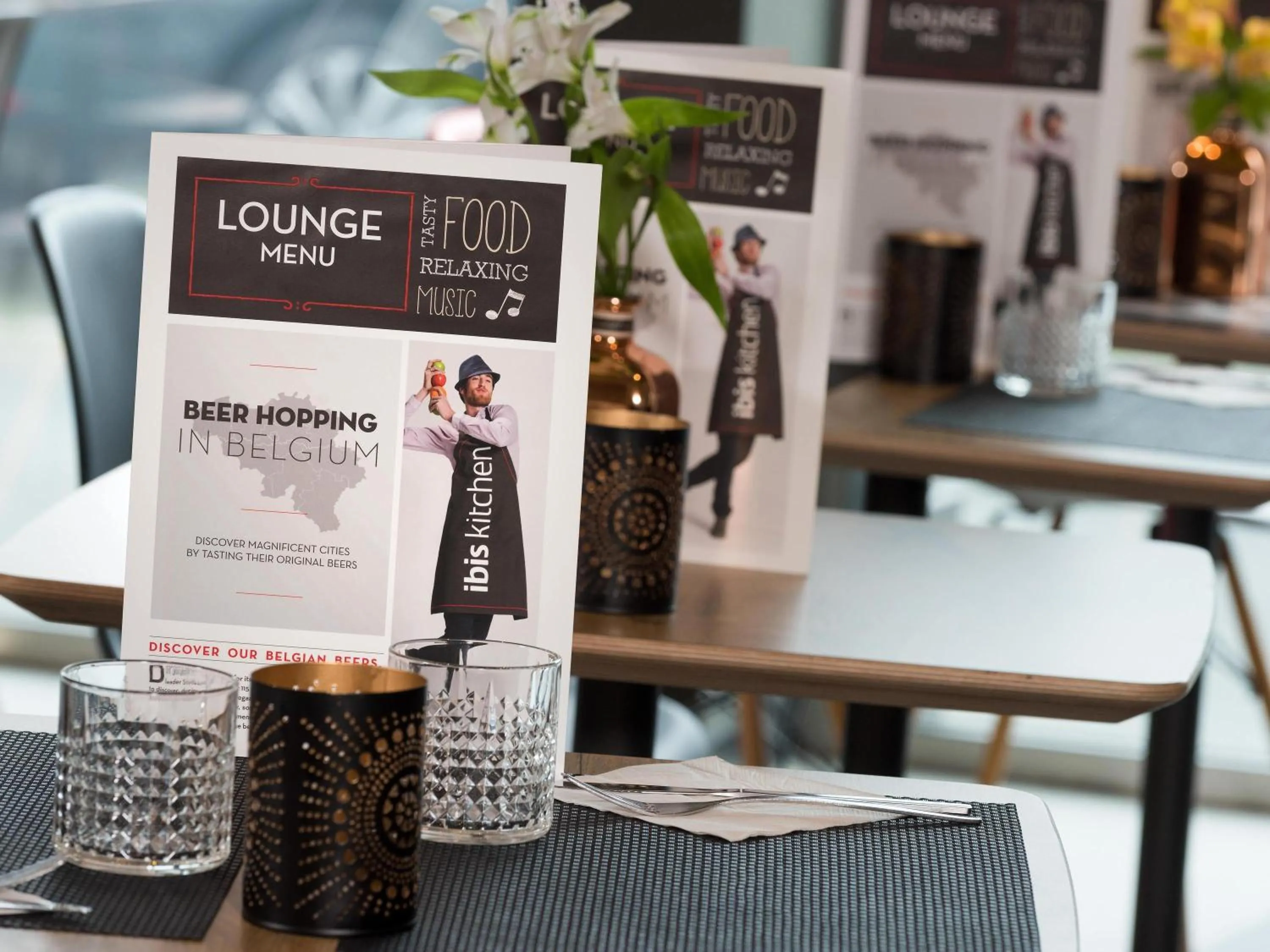 Restaurant/places to eat in ibis Aalst