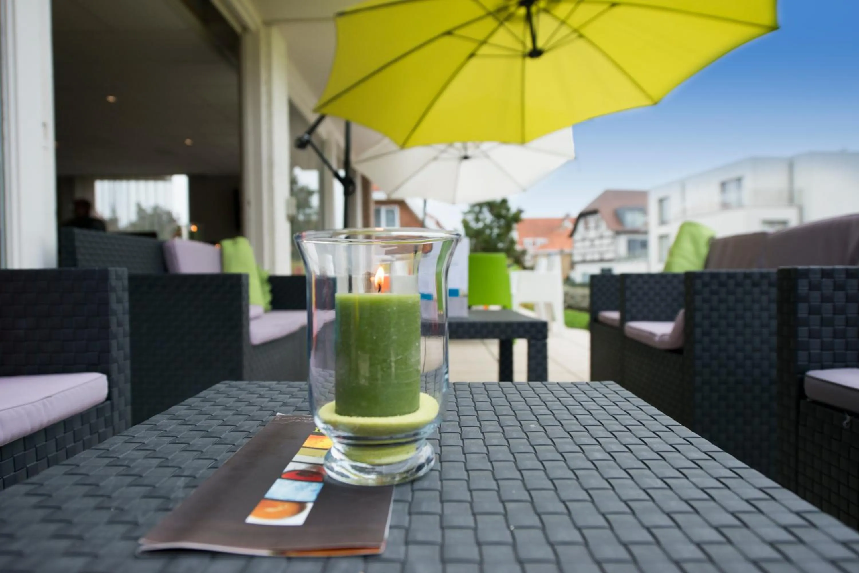 Patio in Hotel Maxim