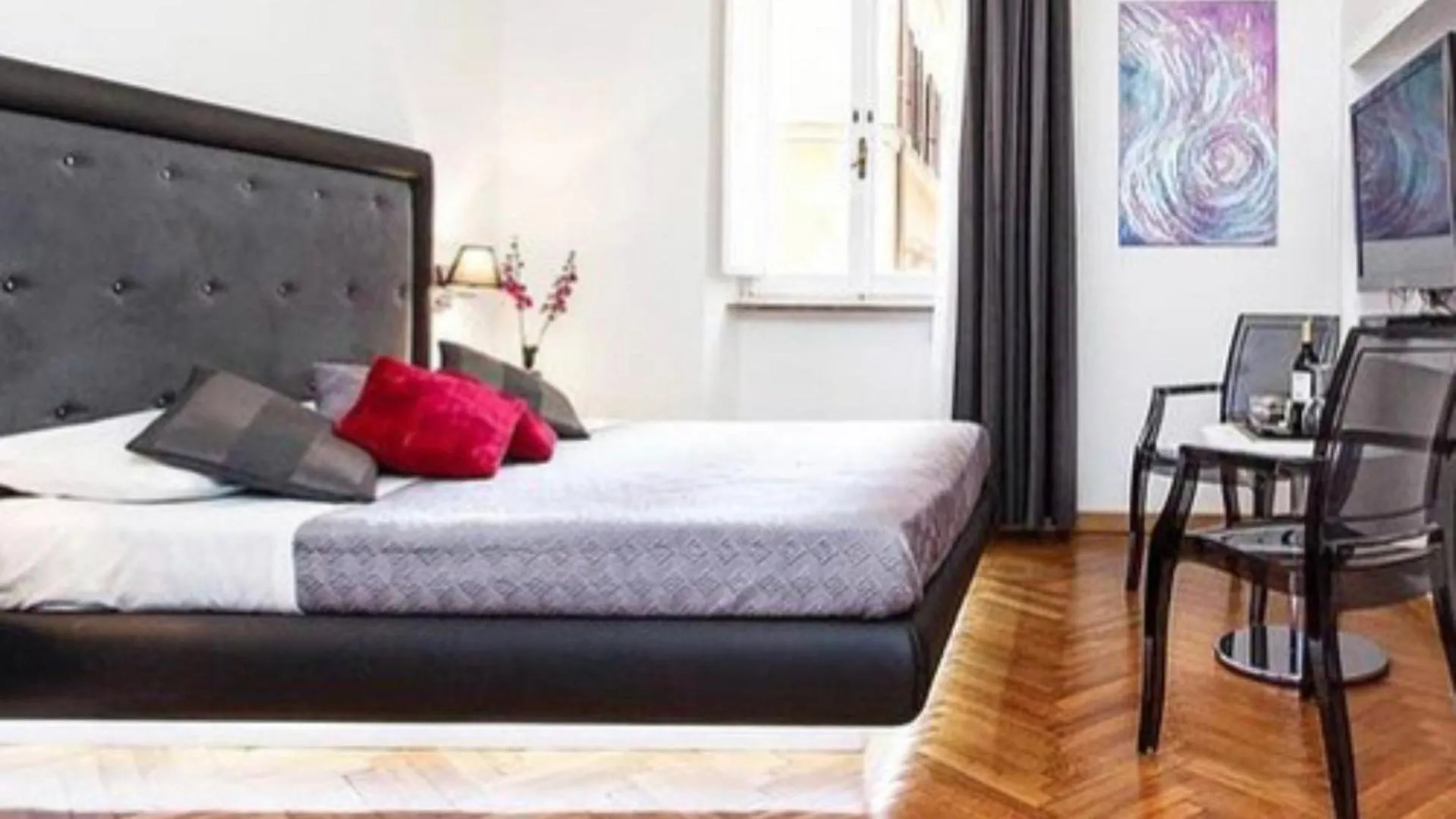 Bedroom, Bed in Persia Collection Trevi