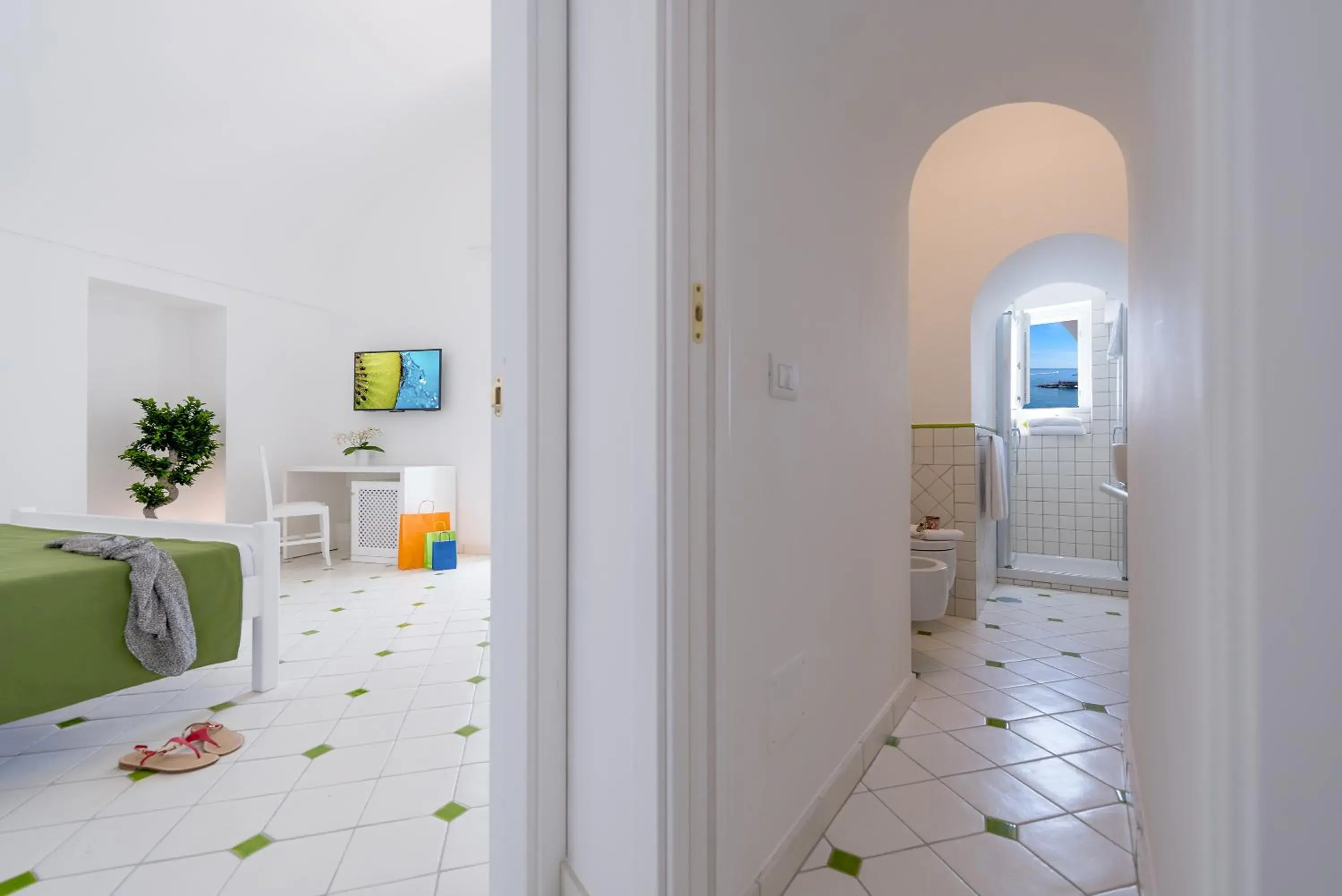 Bed in Vista d'Amalfi Bed in Vista d'Amalfi