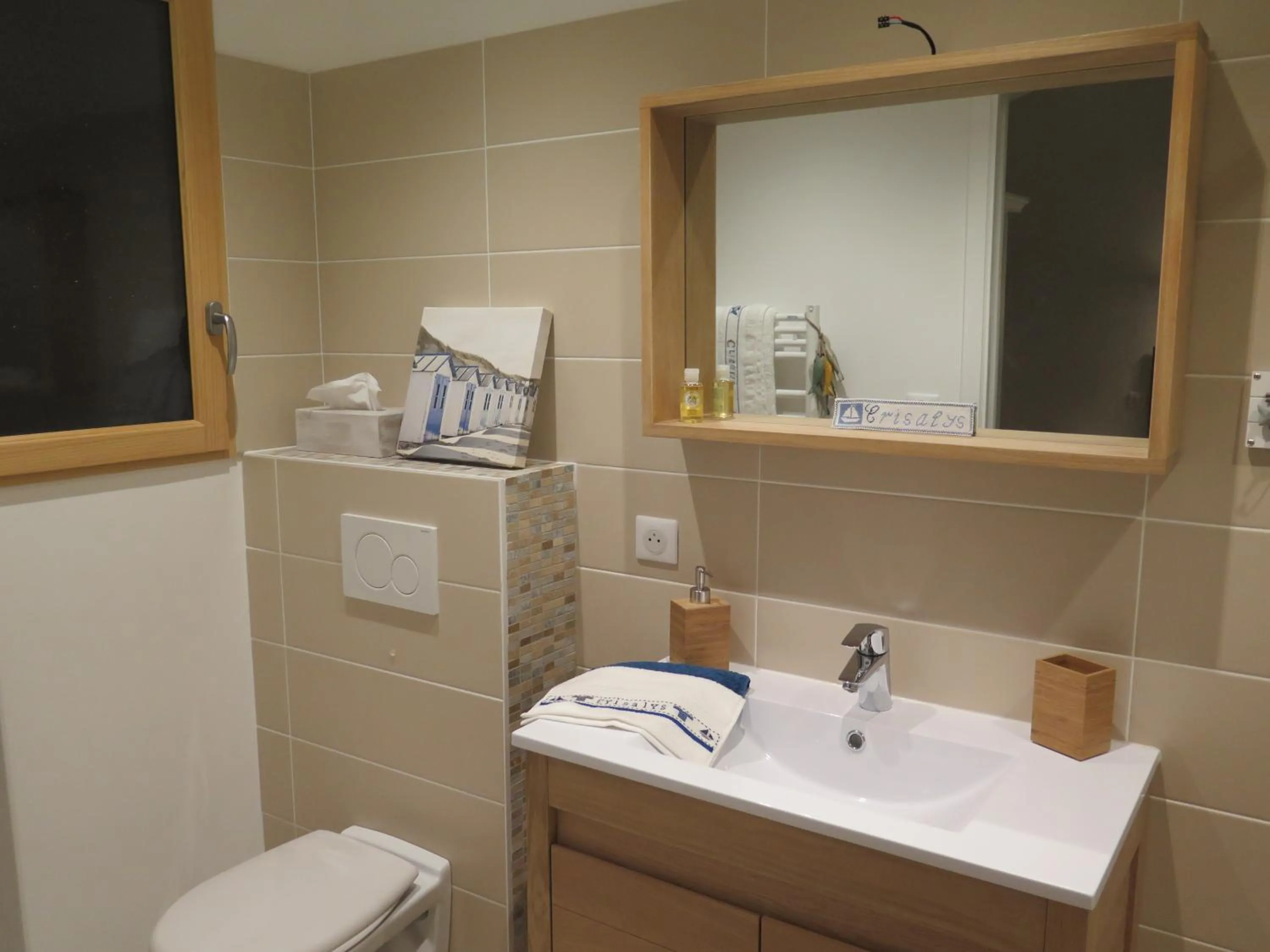 Decorative detail in Crisalys Chambres d'Hôtes