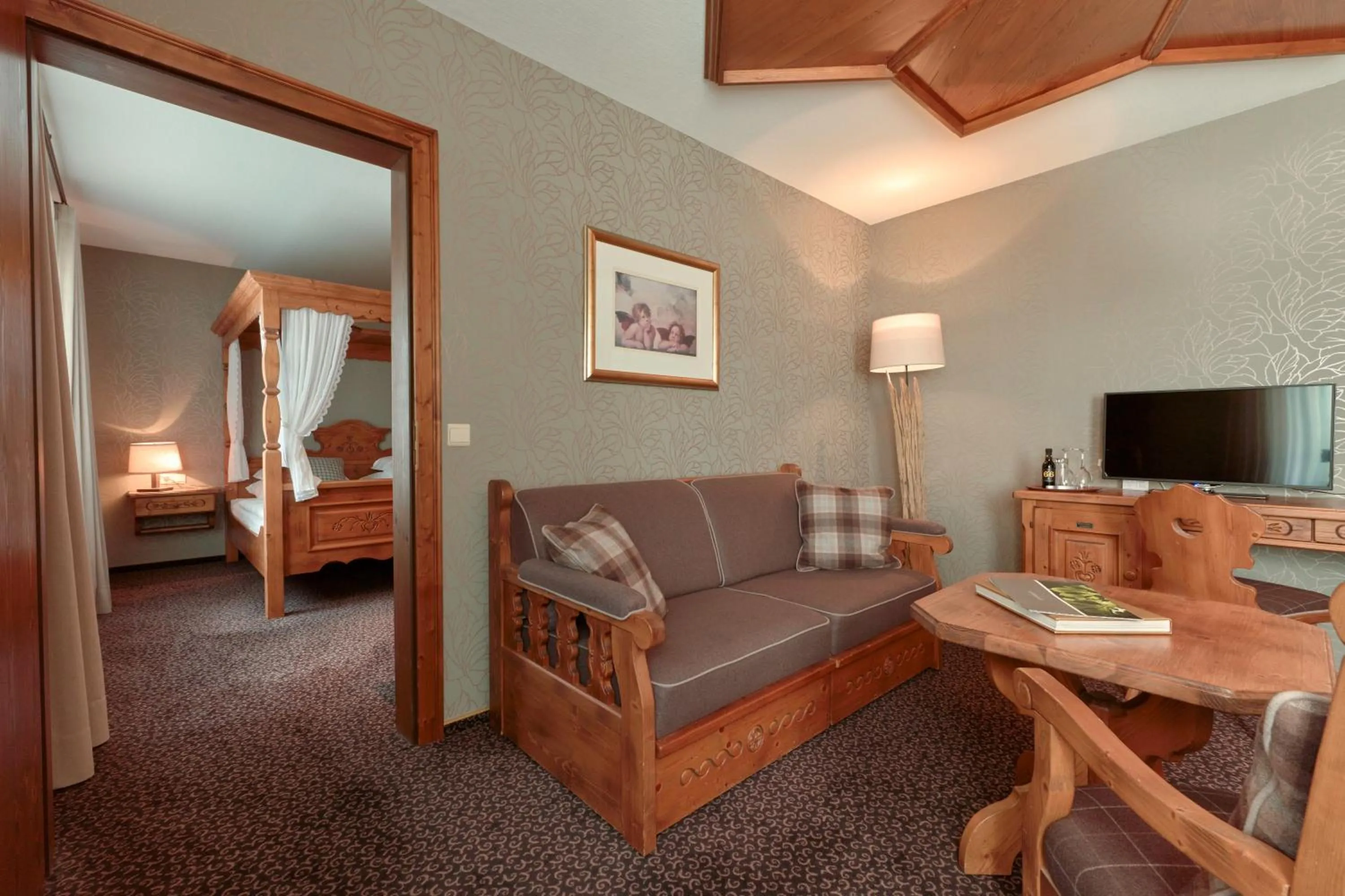 Bed in Hotel Bütgenbacher Hof