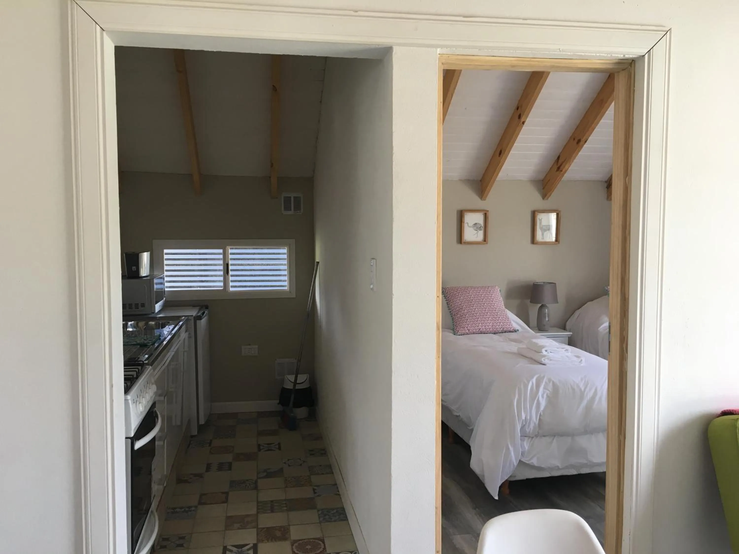 Bed in Patagonia Hikes Aparts