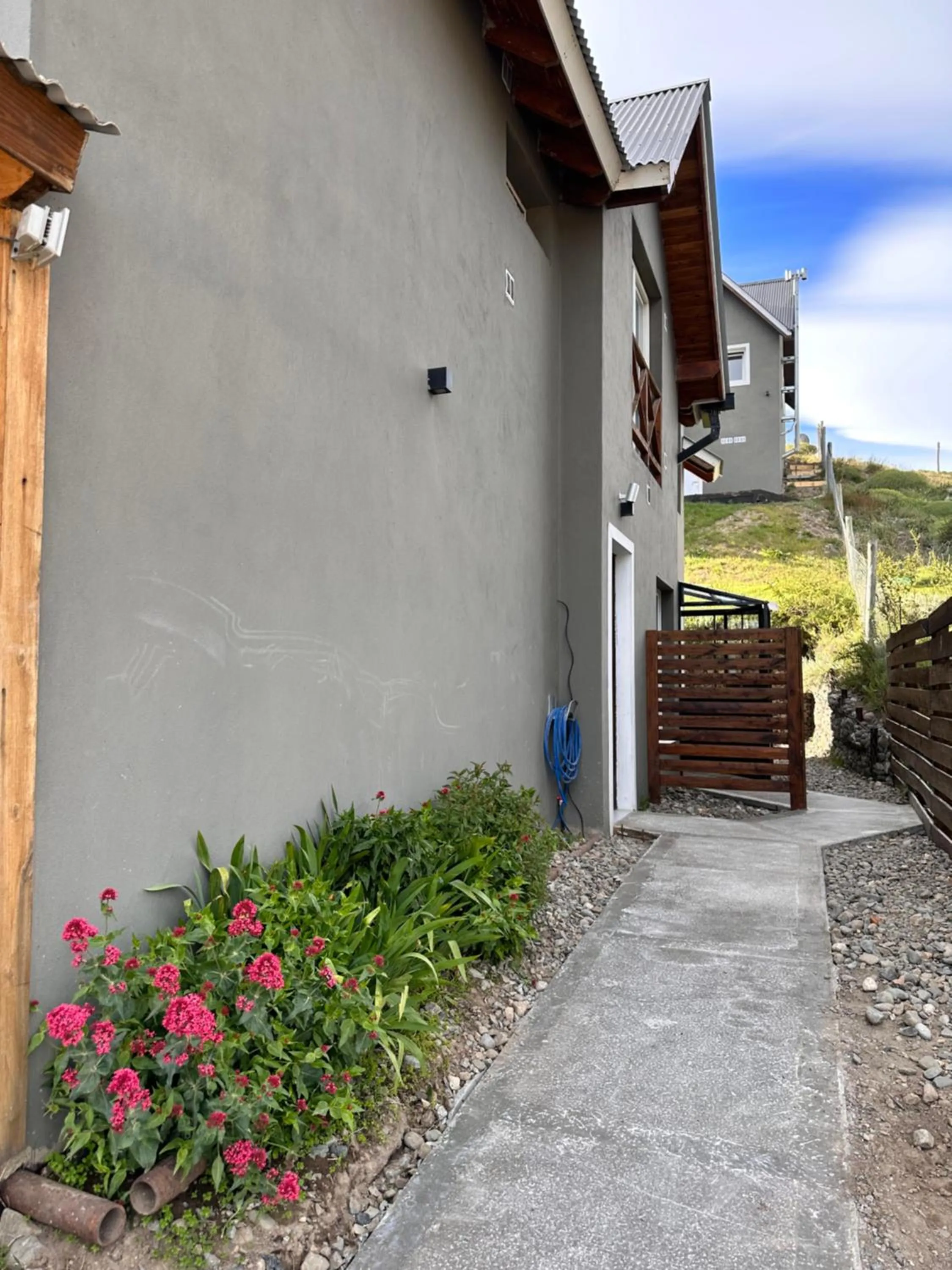Inner courtyard view in Patagonia Hikes Aparts