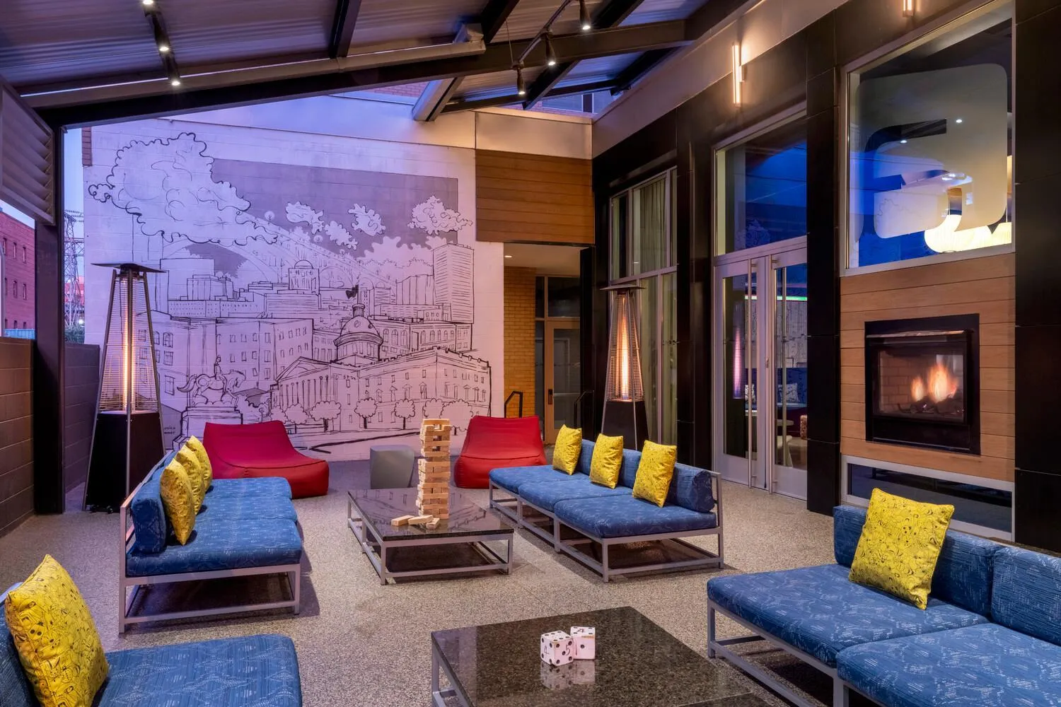 Property building in Aloft Columbia Downtown