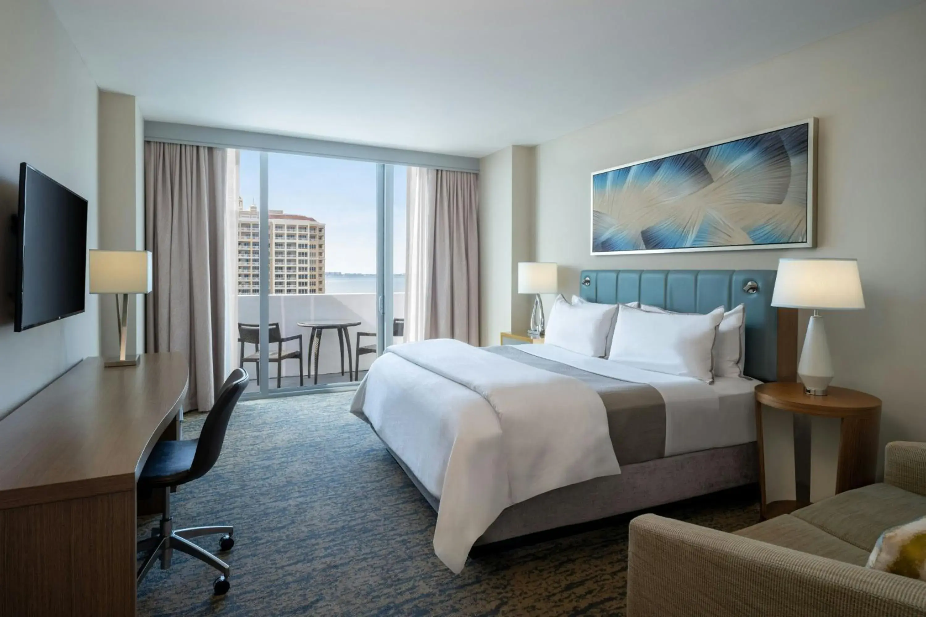 Partial Bay King Balcony, Guest room, 1 King, Balcony in The Westin Sarasota Partial Bay King Balcony, Guest room, 1 King, Balcony in The Westin Sarasota