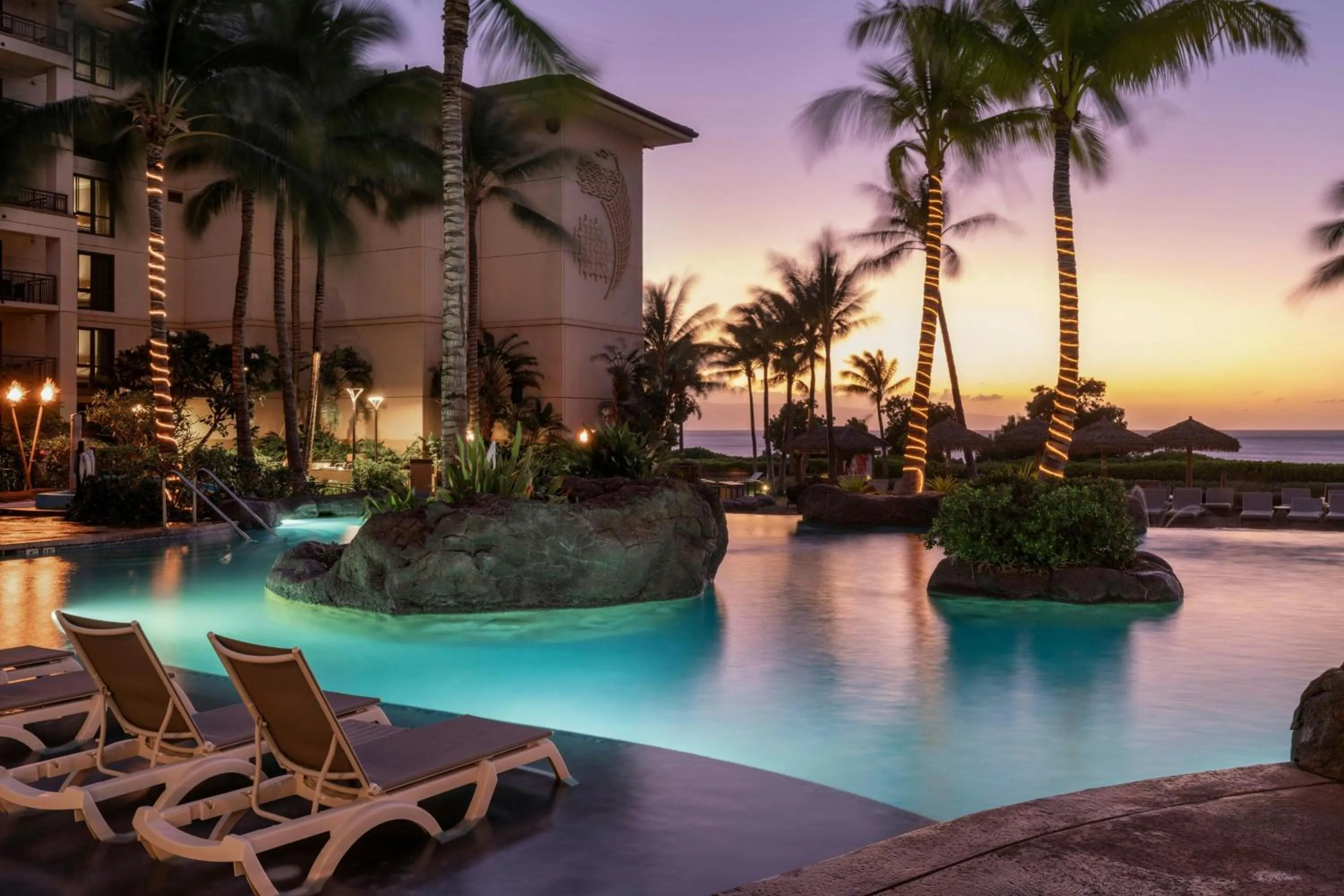 Swimming pool in The Westin Nanea Ocean Villas, Ka'anapali