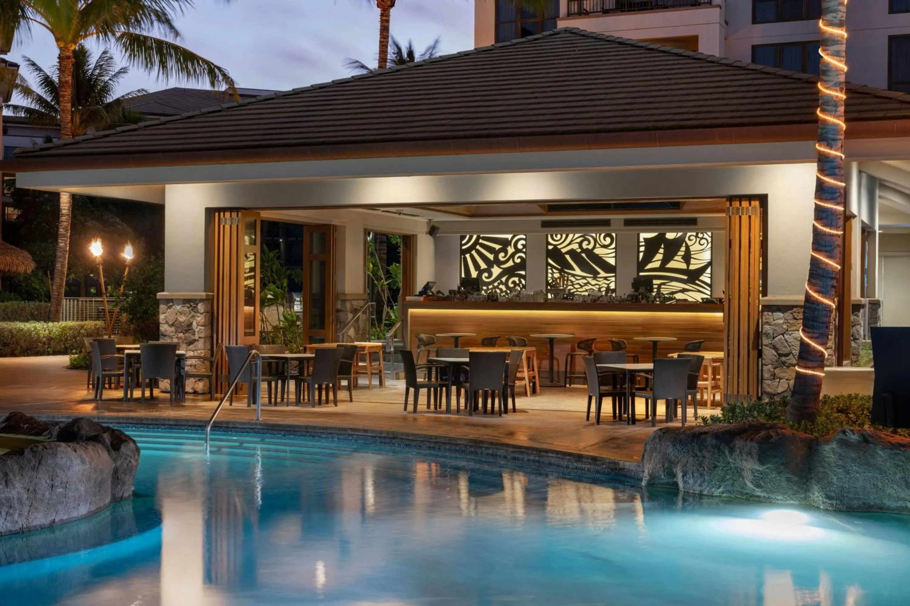 Swimming pool in The Westin Nanea Ocean Villas, Ka'anapali