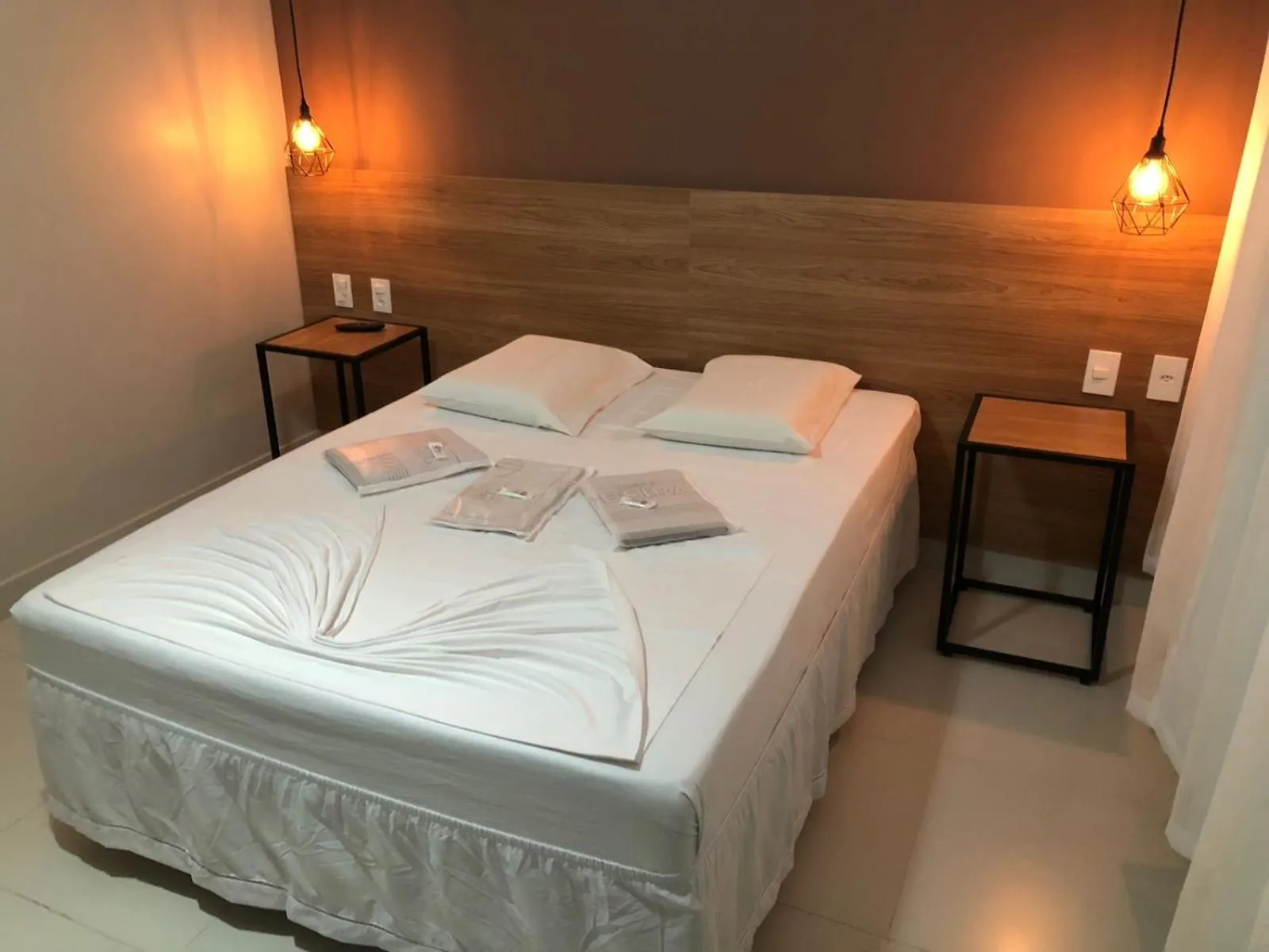 Bed in Hotel Beira Rio