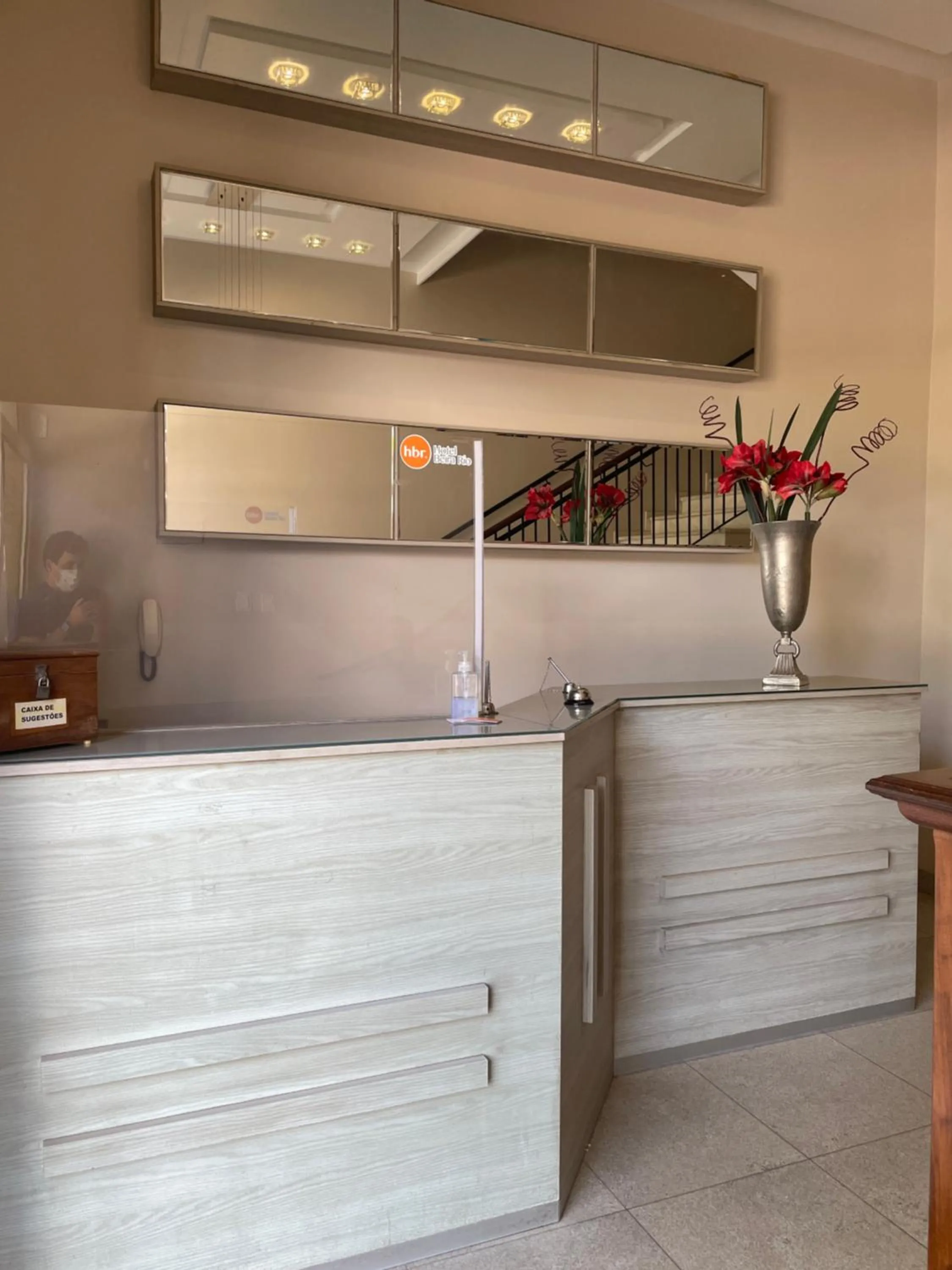 Lobby or reception in Hotel Beira Rio