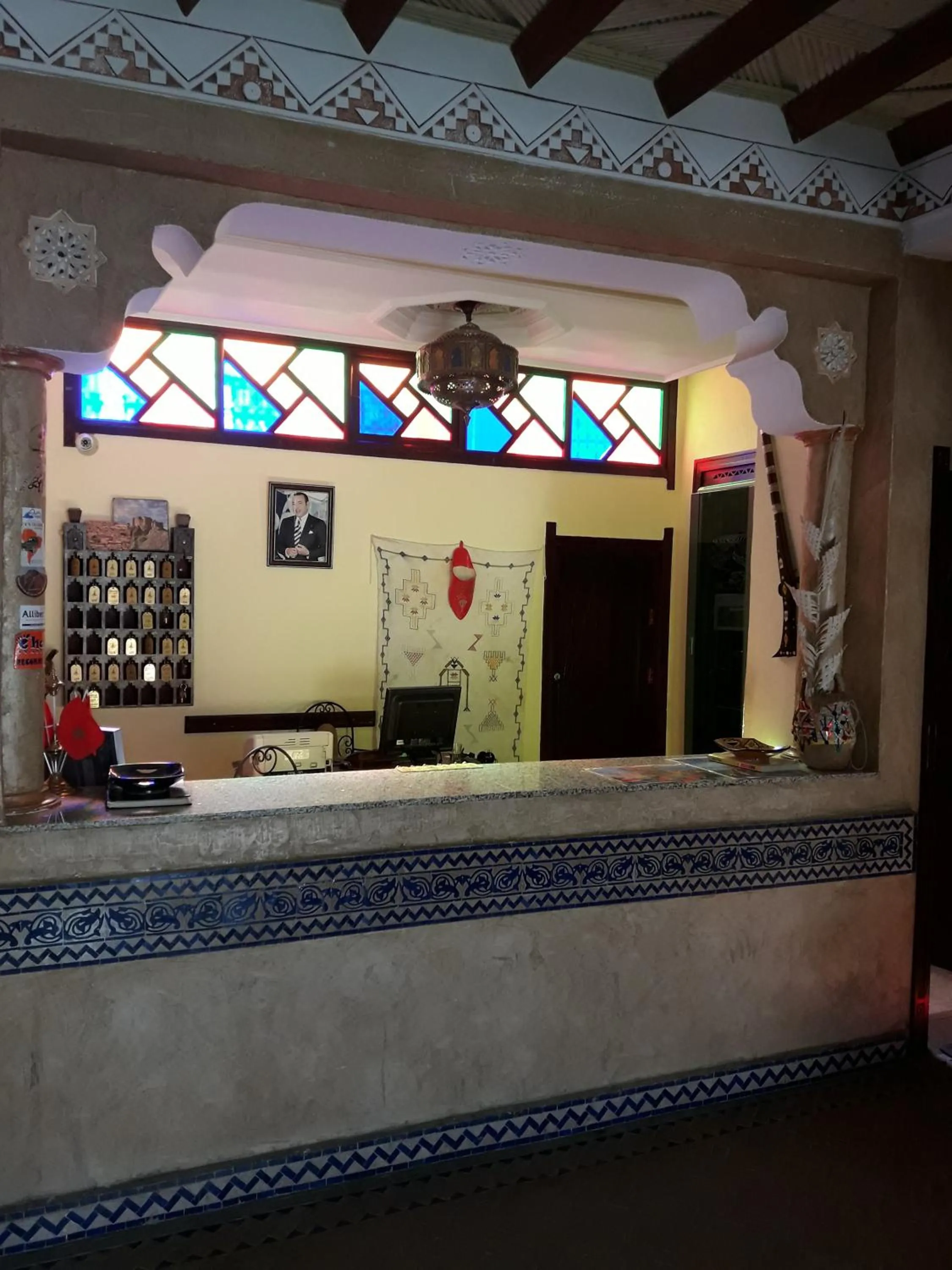 Lobby or reception in Hotel Salama STE SAL- AMA SUD SARL AU