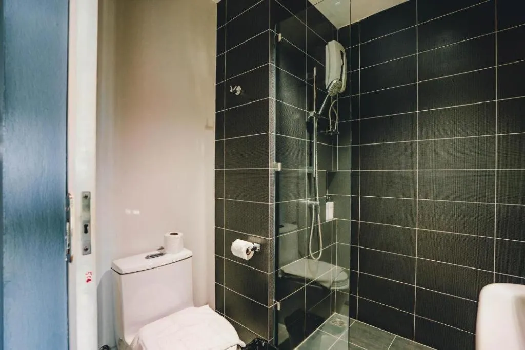 Bathroom in The Galla Hotel