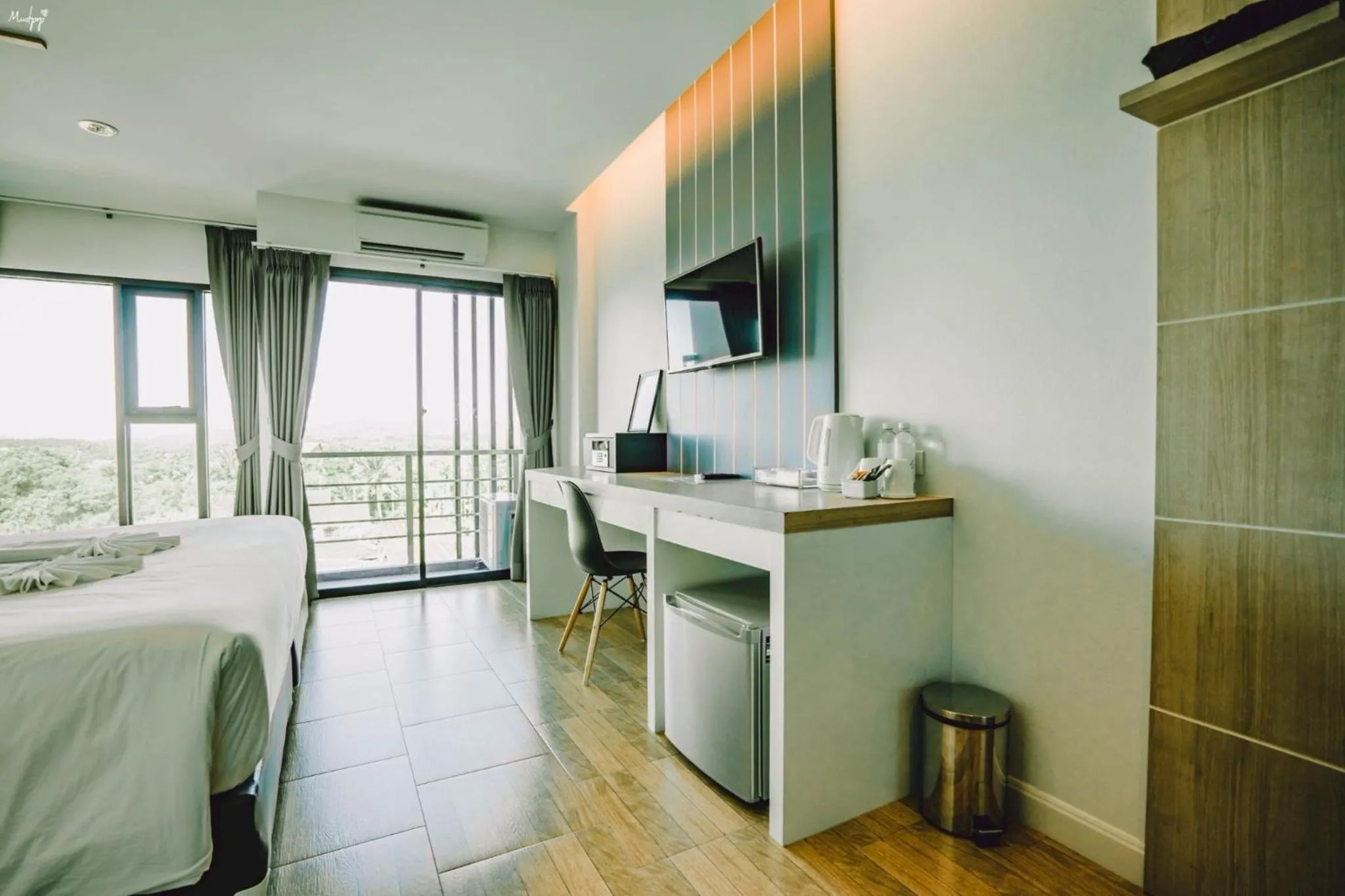 TV and multimedia, Bed in The Galla Hotel