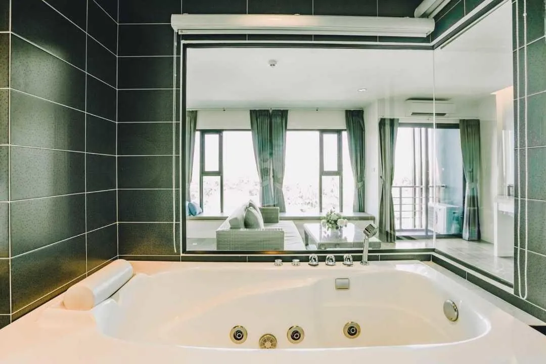 Bathroom in The Galla Hotel