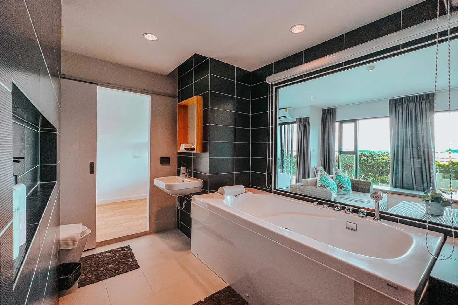 Bathroom in The Galla Hotel