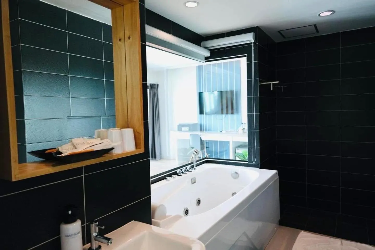 Bathroom in The Galla Hotel