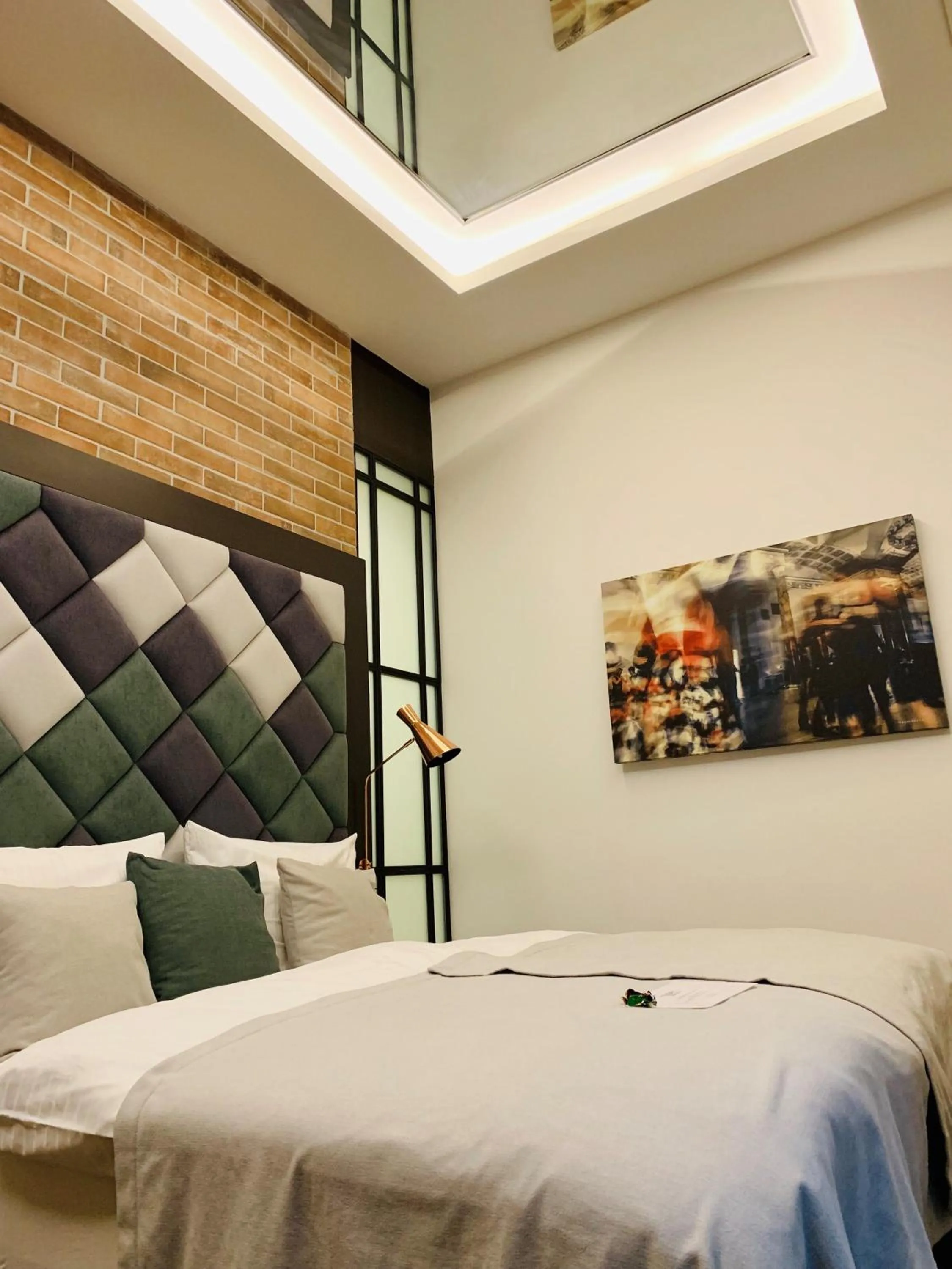 Bedroom, Bed in The Loft Budapest