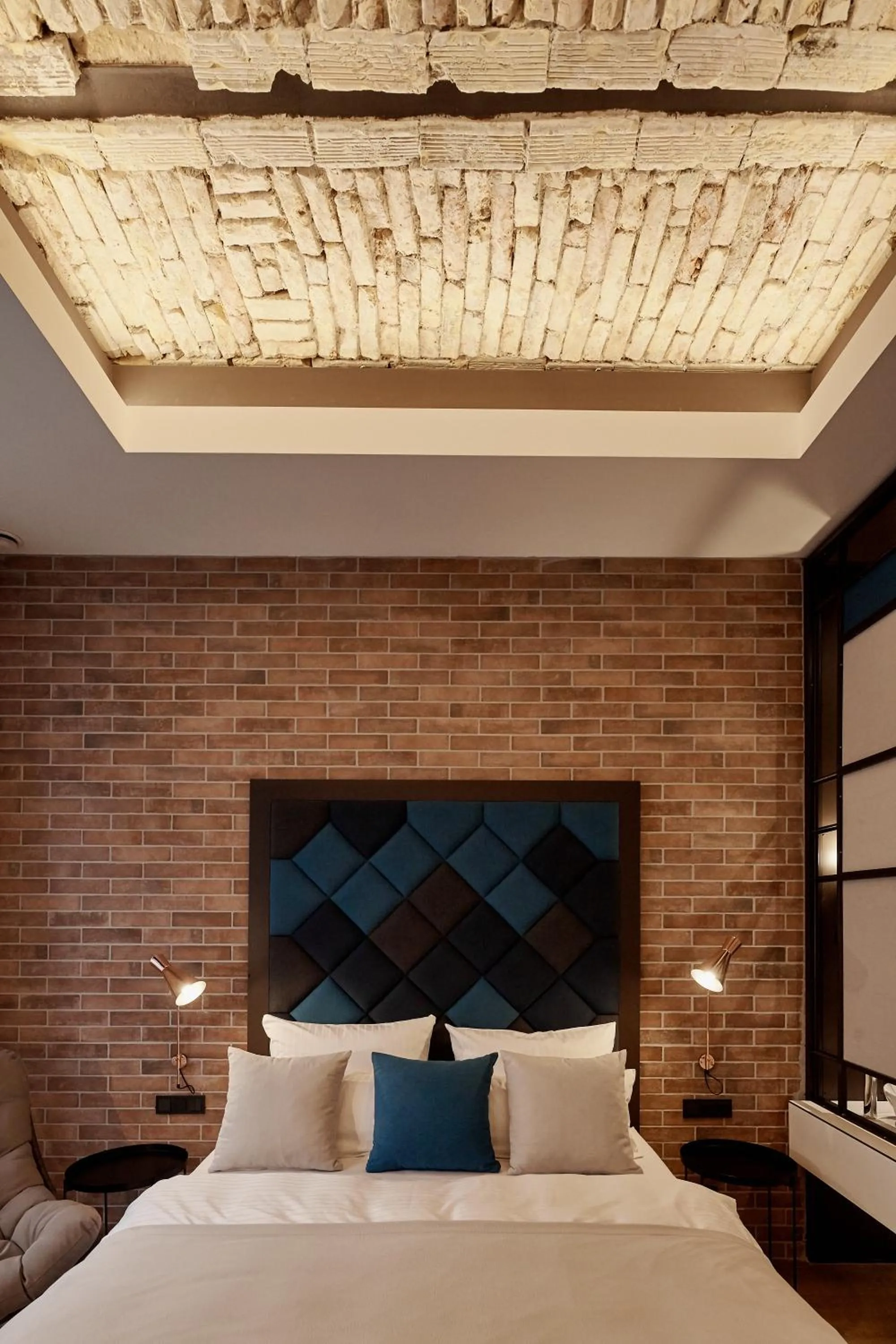 Bedroom, Bed in The Loft Budapest