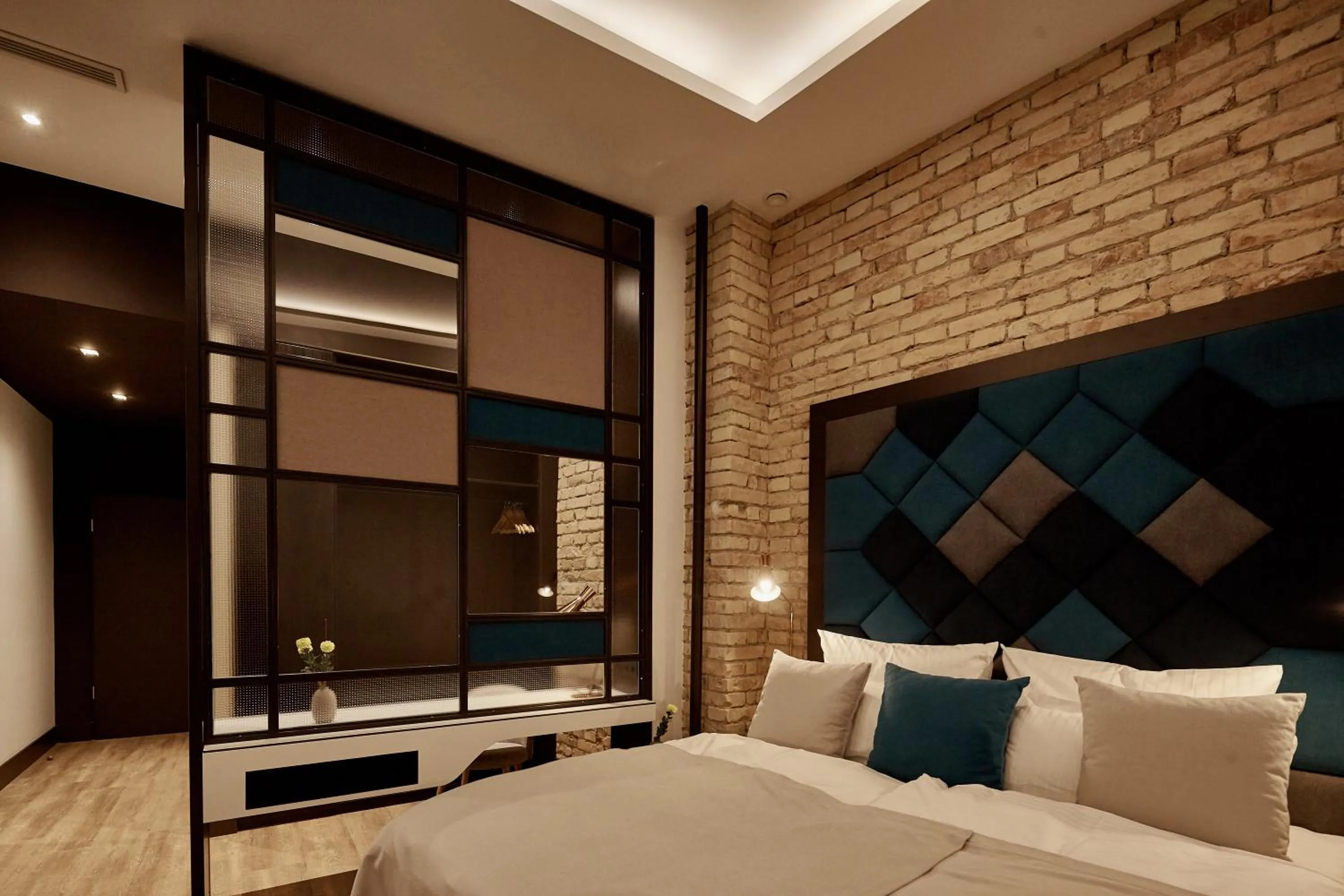 Bedroom, Bed in The Loft Budapest