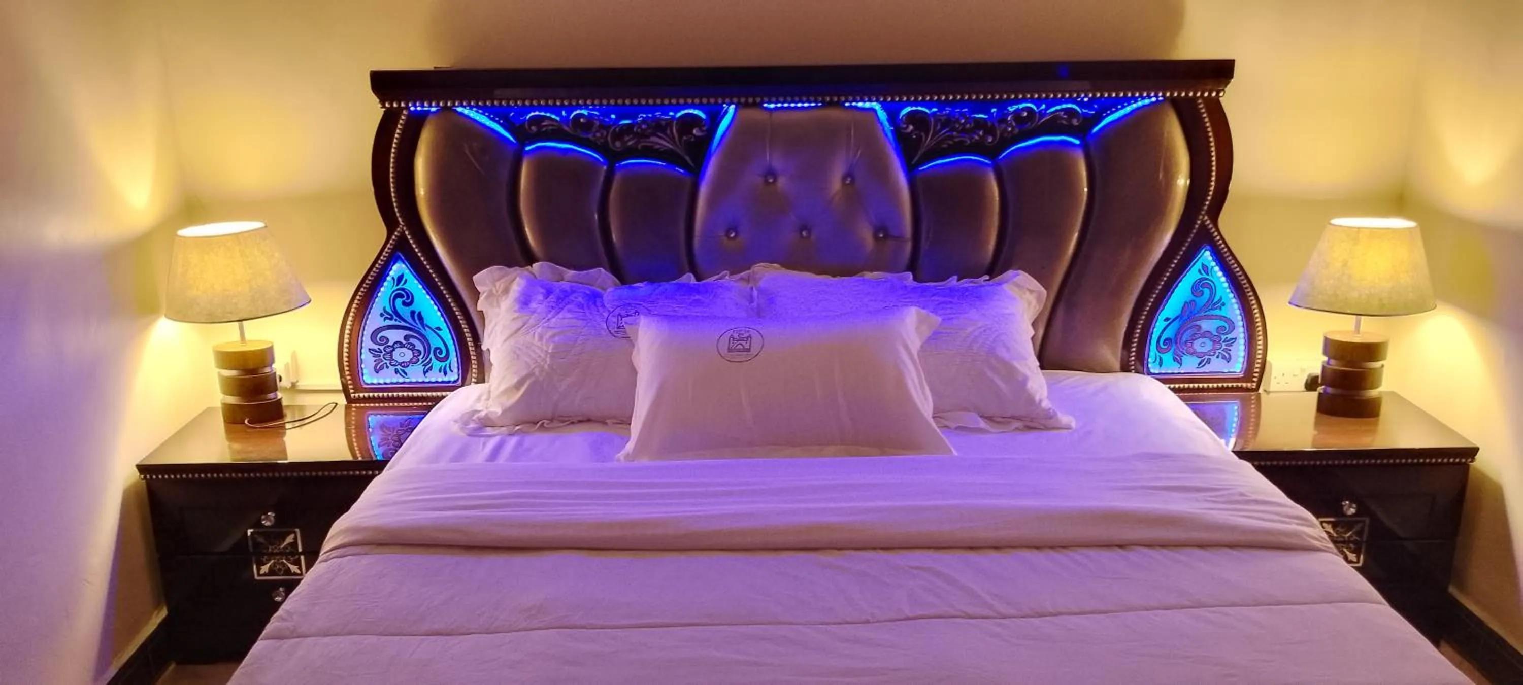 Bed in Dream Palace Hotel Mbale