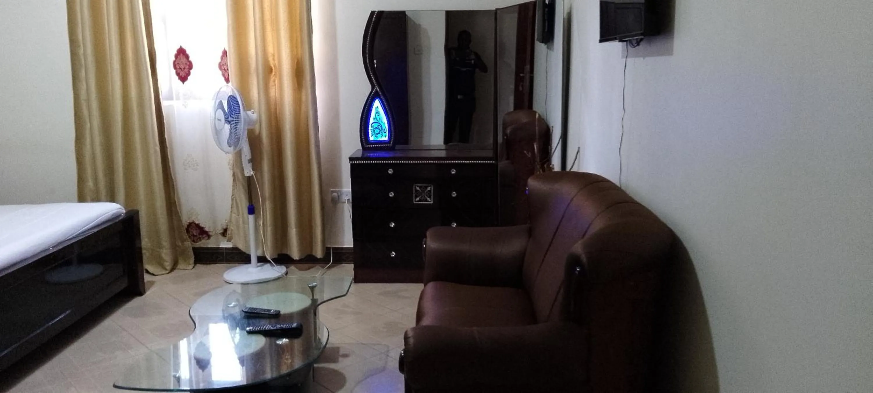 Bed in Dream Palace Hotel Mbale