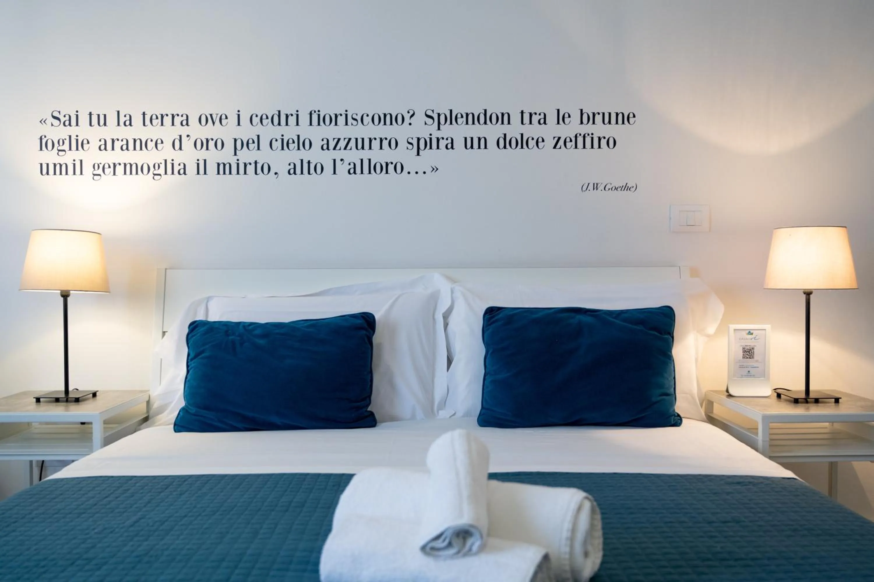 View (from property/room), Bed in Casa dei Ré