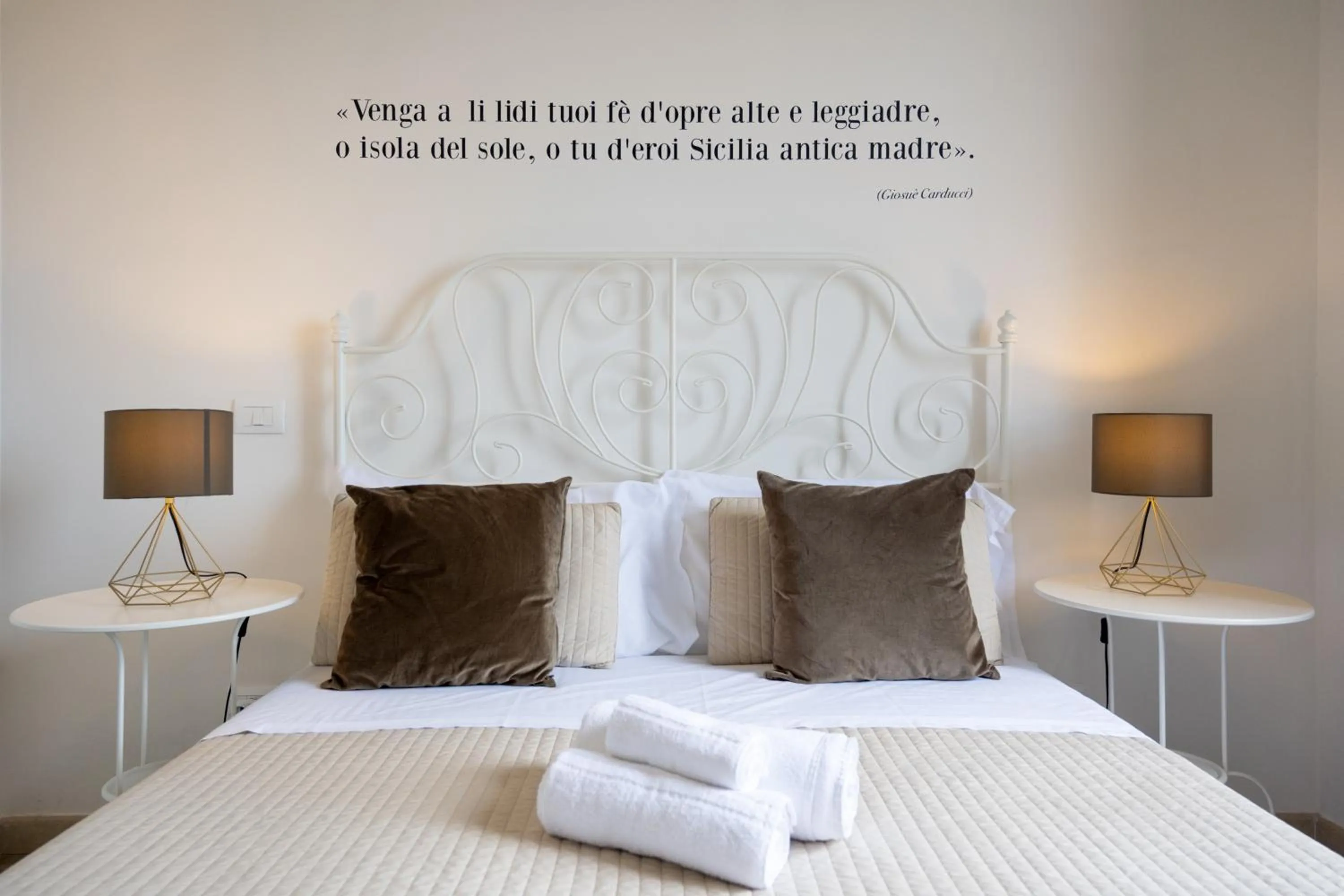 View (from property/room), Bed in Casa dei Ré