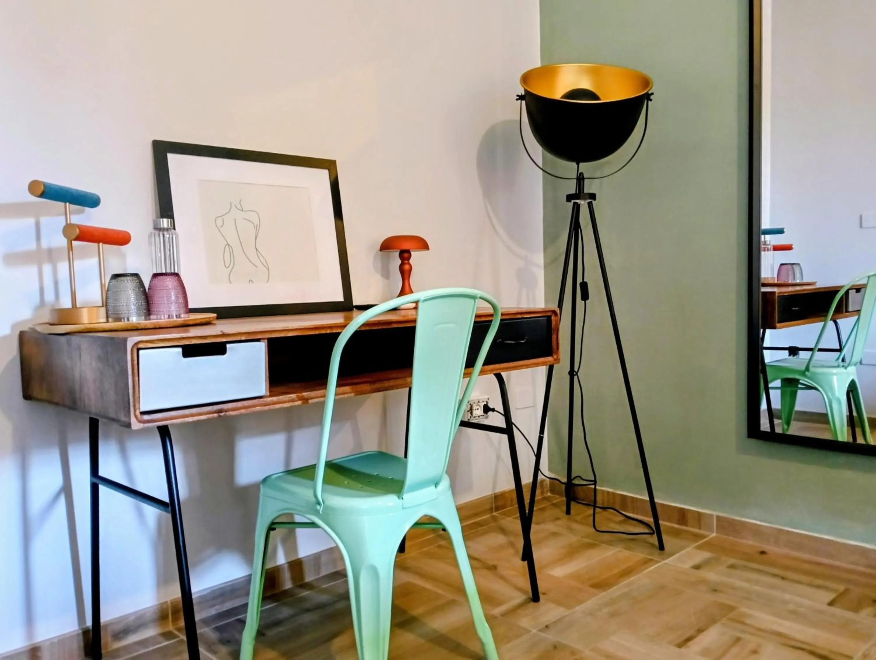 Seating area in Casa Nina