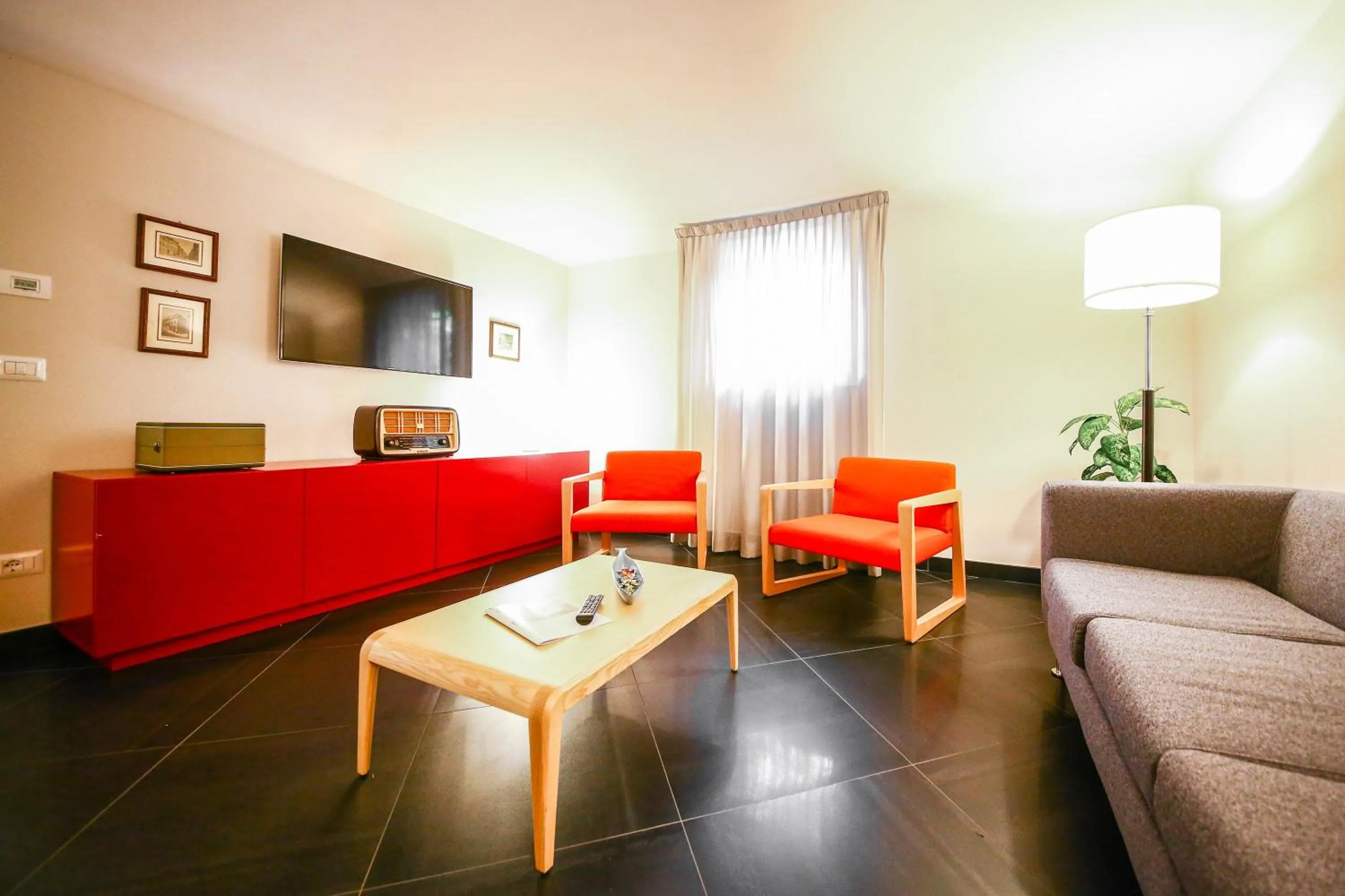 Lobby or reception in La Bella Modena