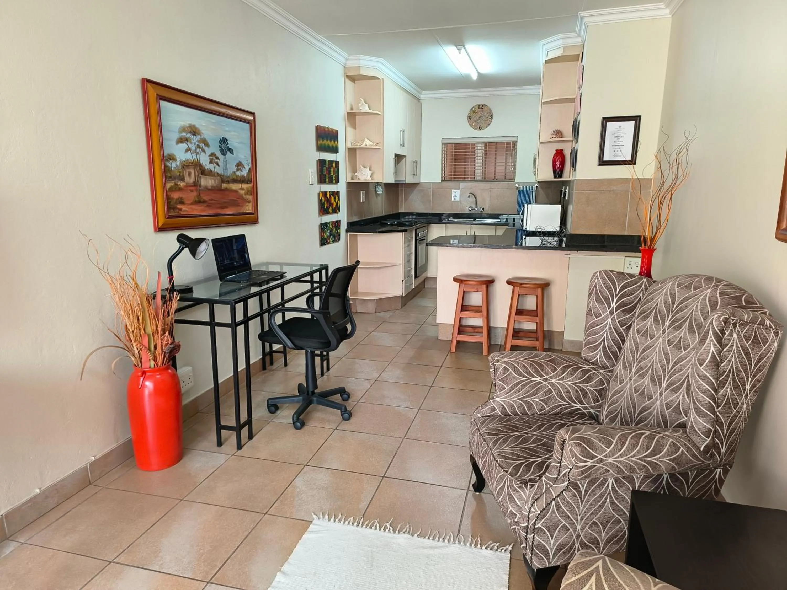 Living room in Wilger Guesthouse