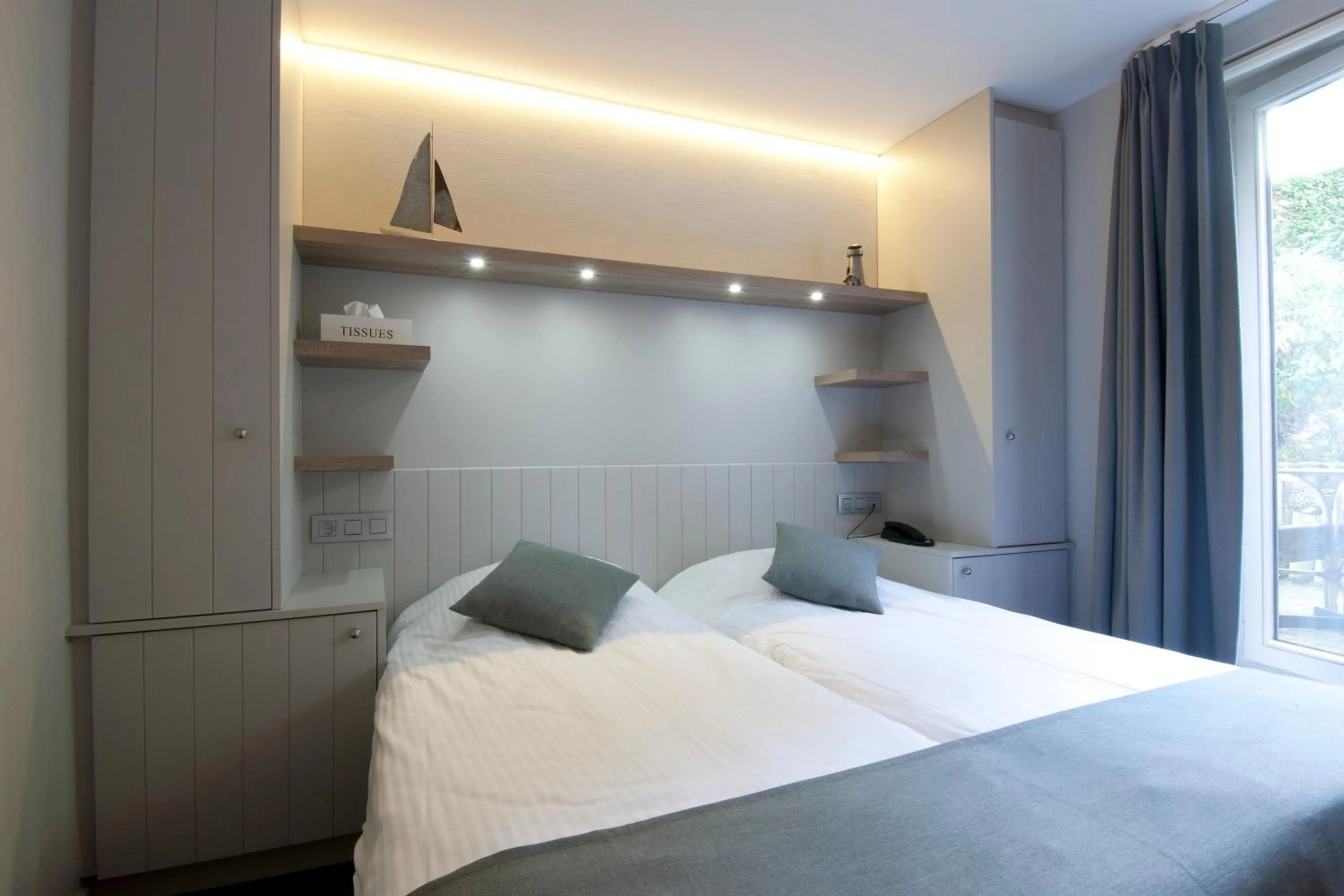 Bed in Hotel Bilderdijk