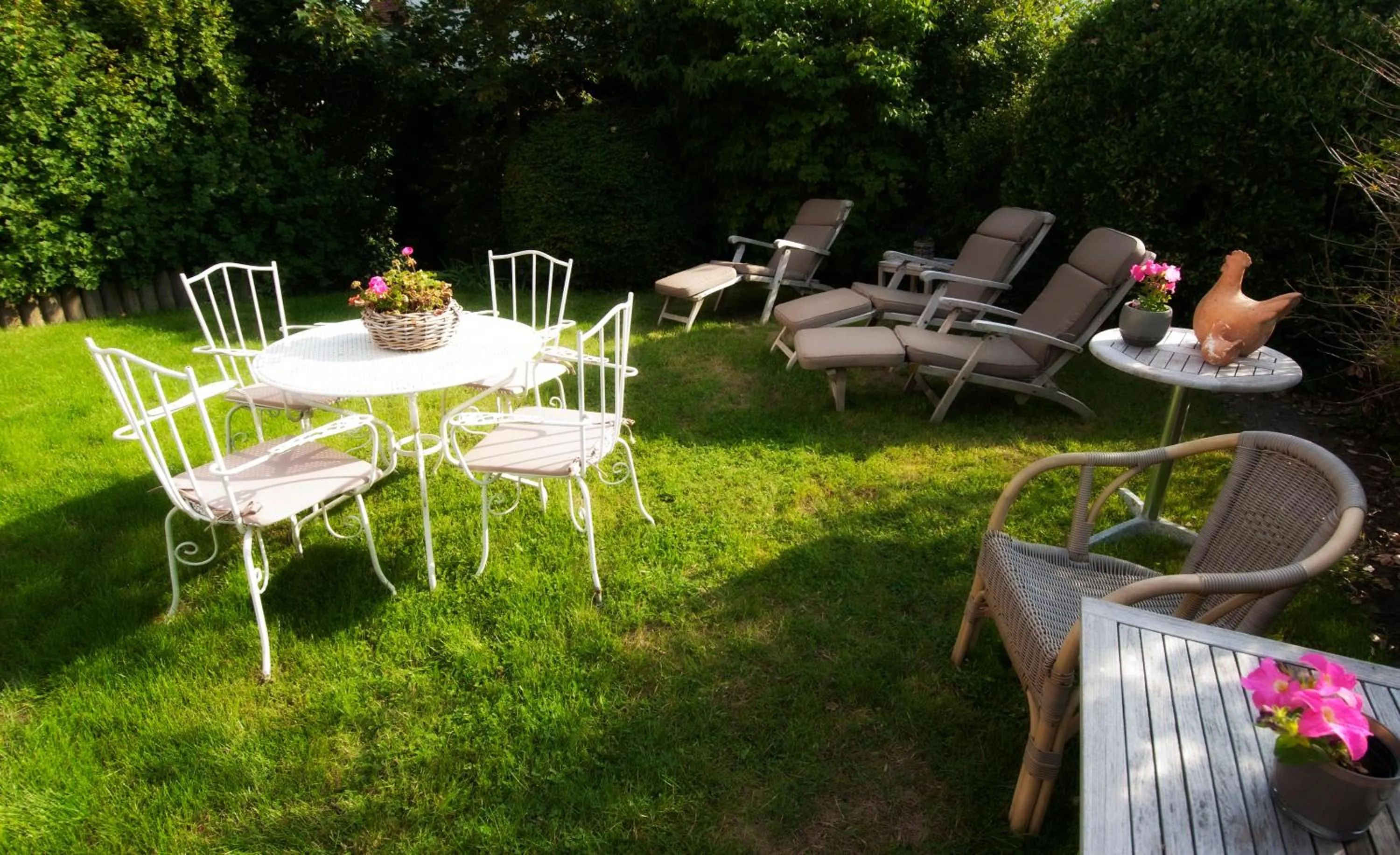 Garden in Hotel Bilderdijk