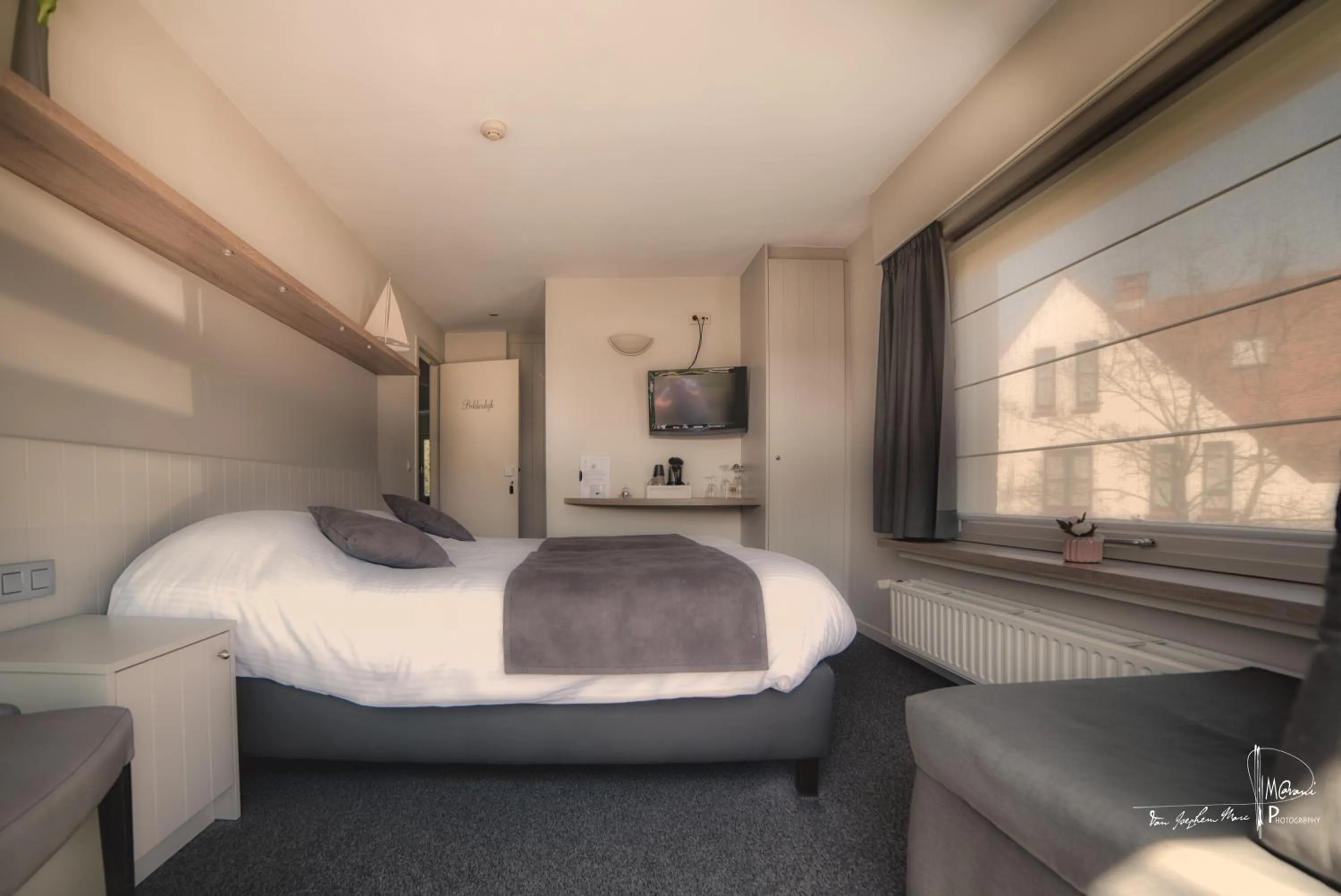 Bed in Hotel Bilderdijk