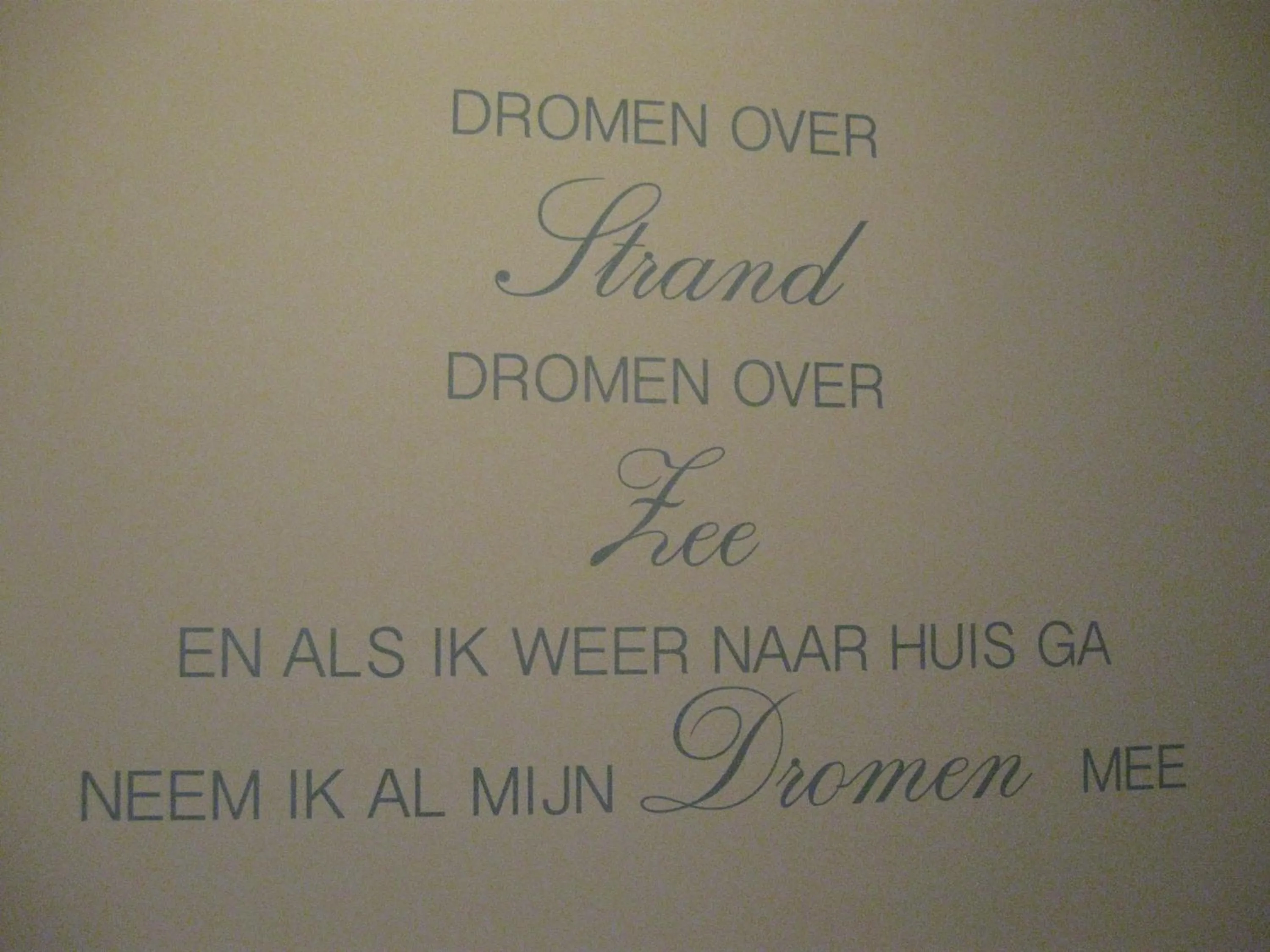 Decorative detail in Hotel Bilderdijk