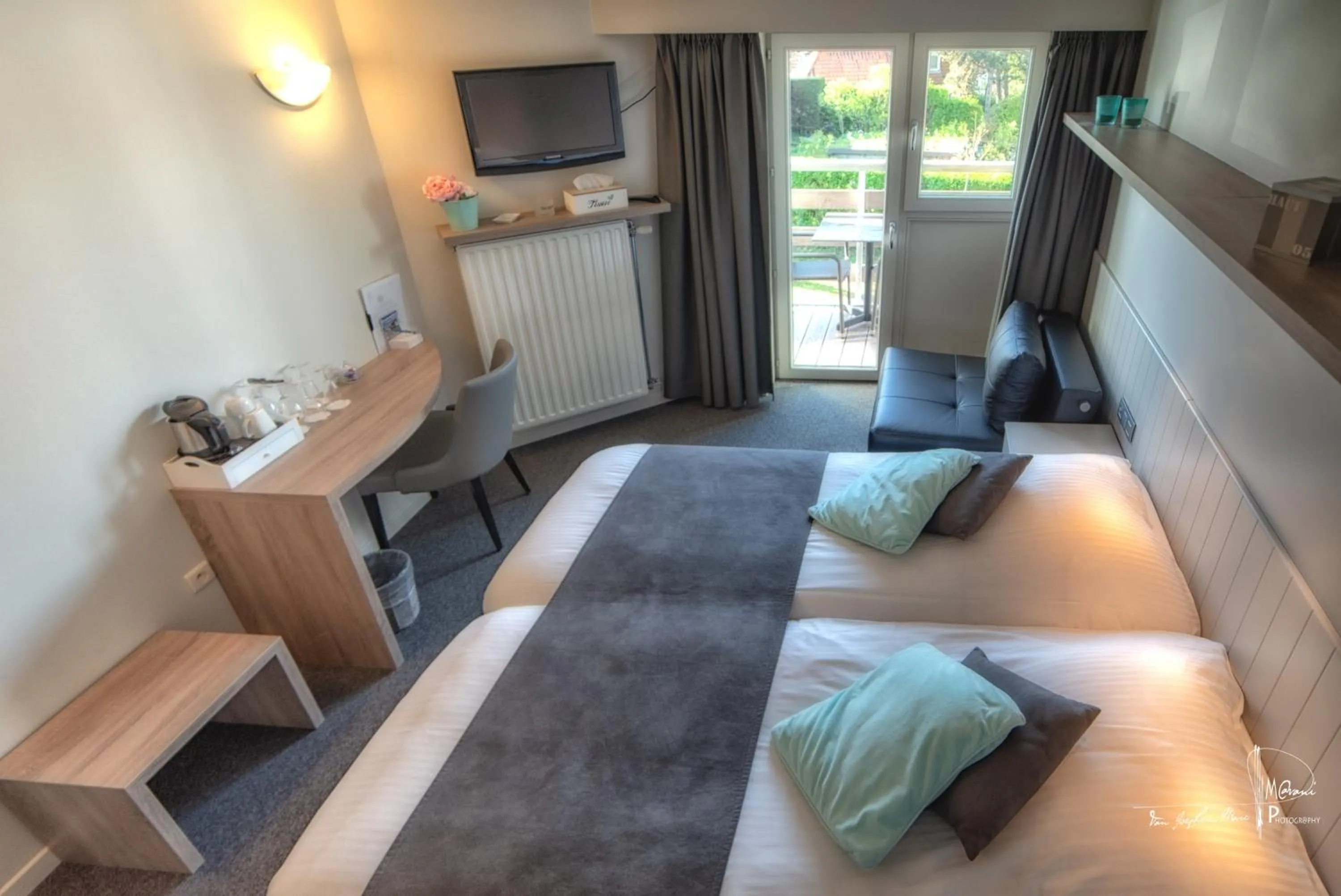 Bed in Hotel Bilderdijk