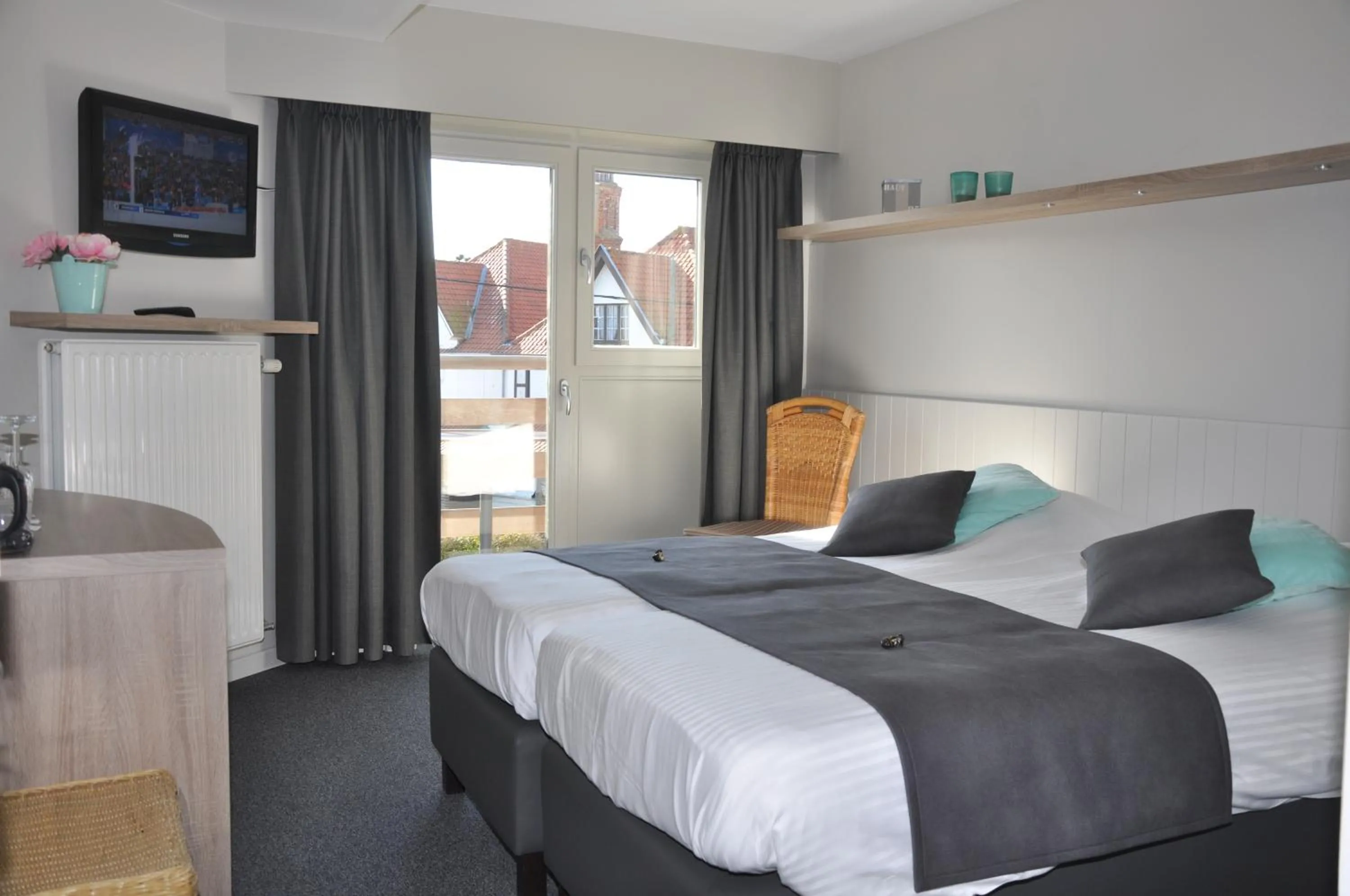 Bed in Hotel Bilderdijk