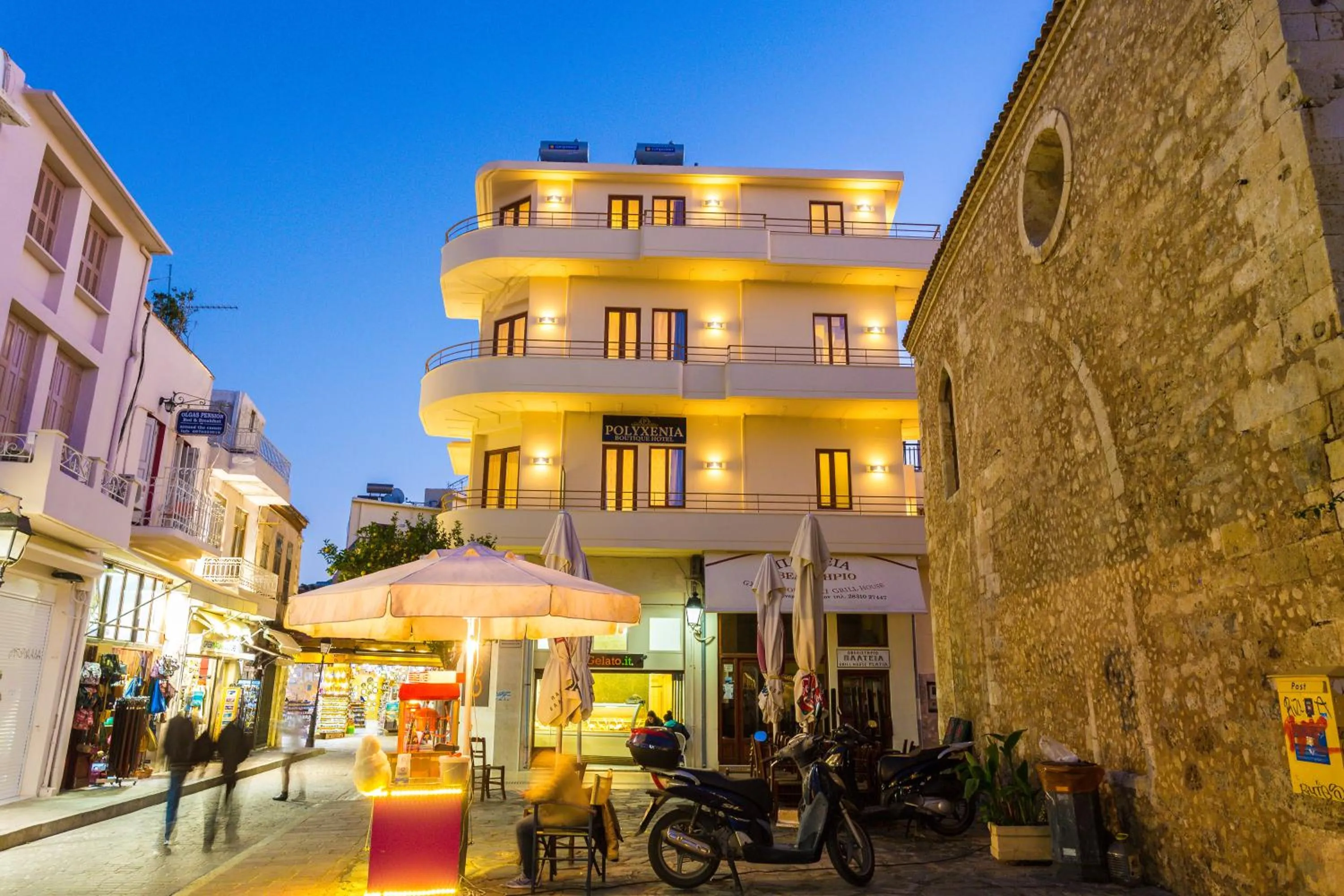 Property building in Polyxenia Suites