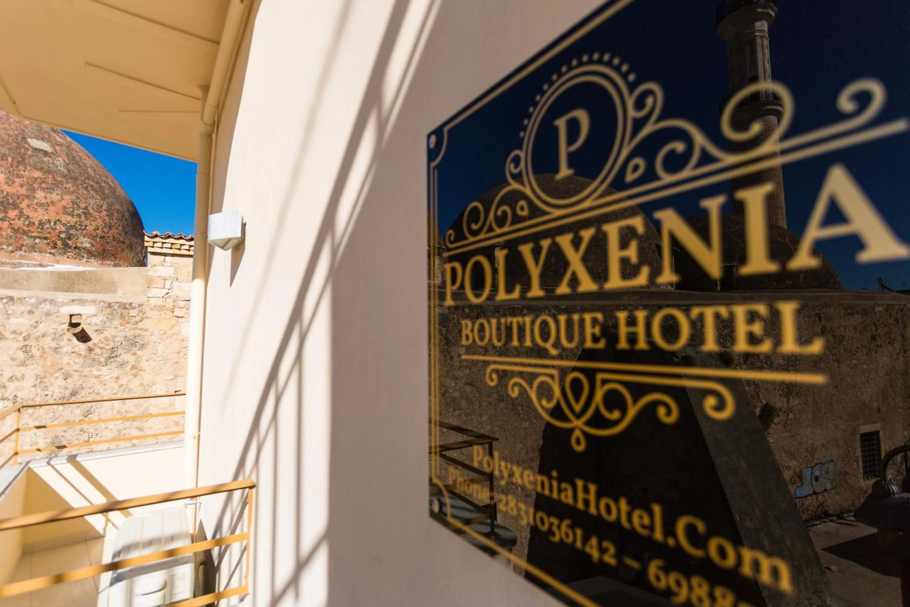 Property building in Polyxenia Suites