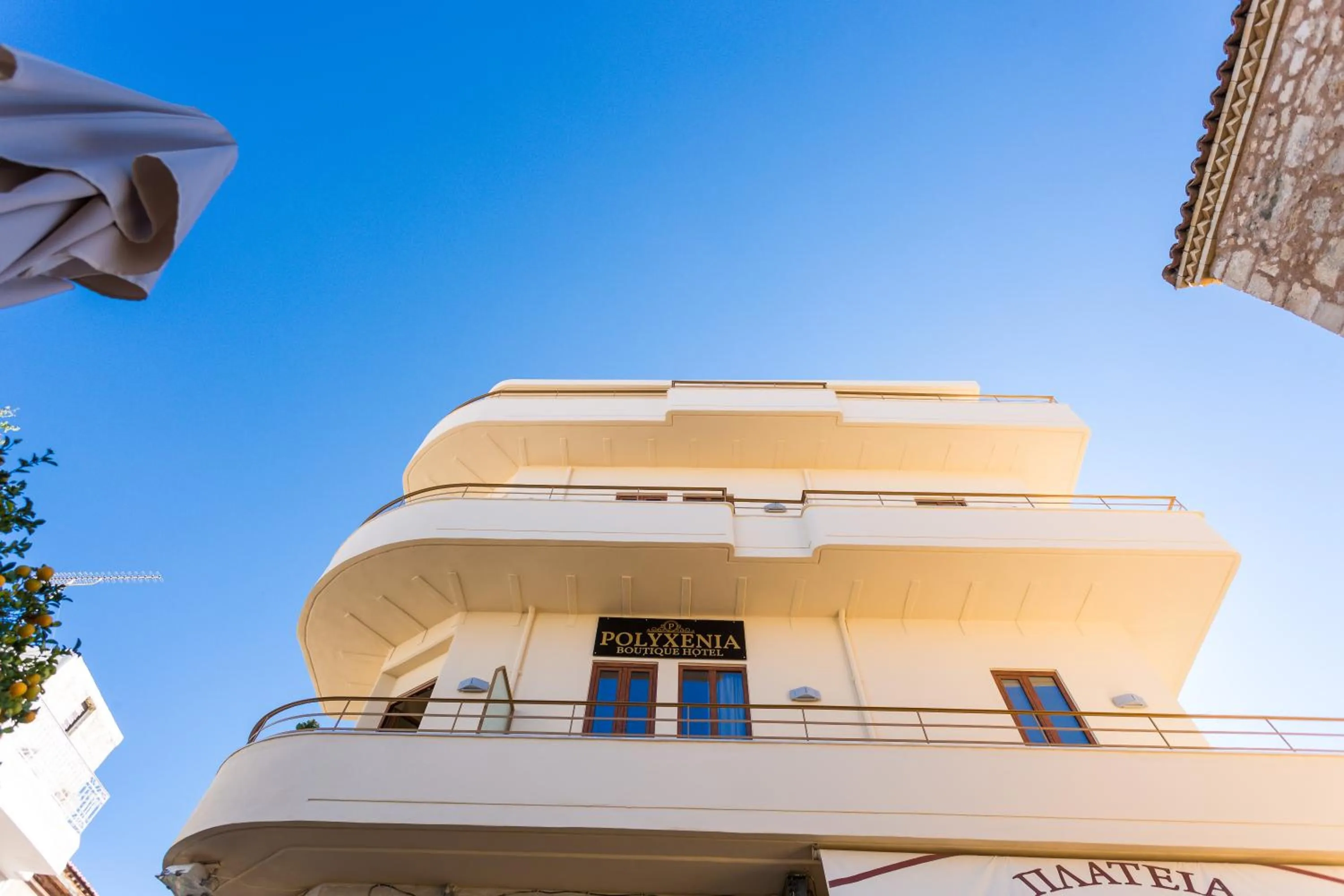 Property building in Polyxenia Suites