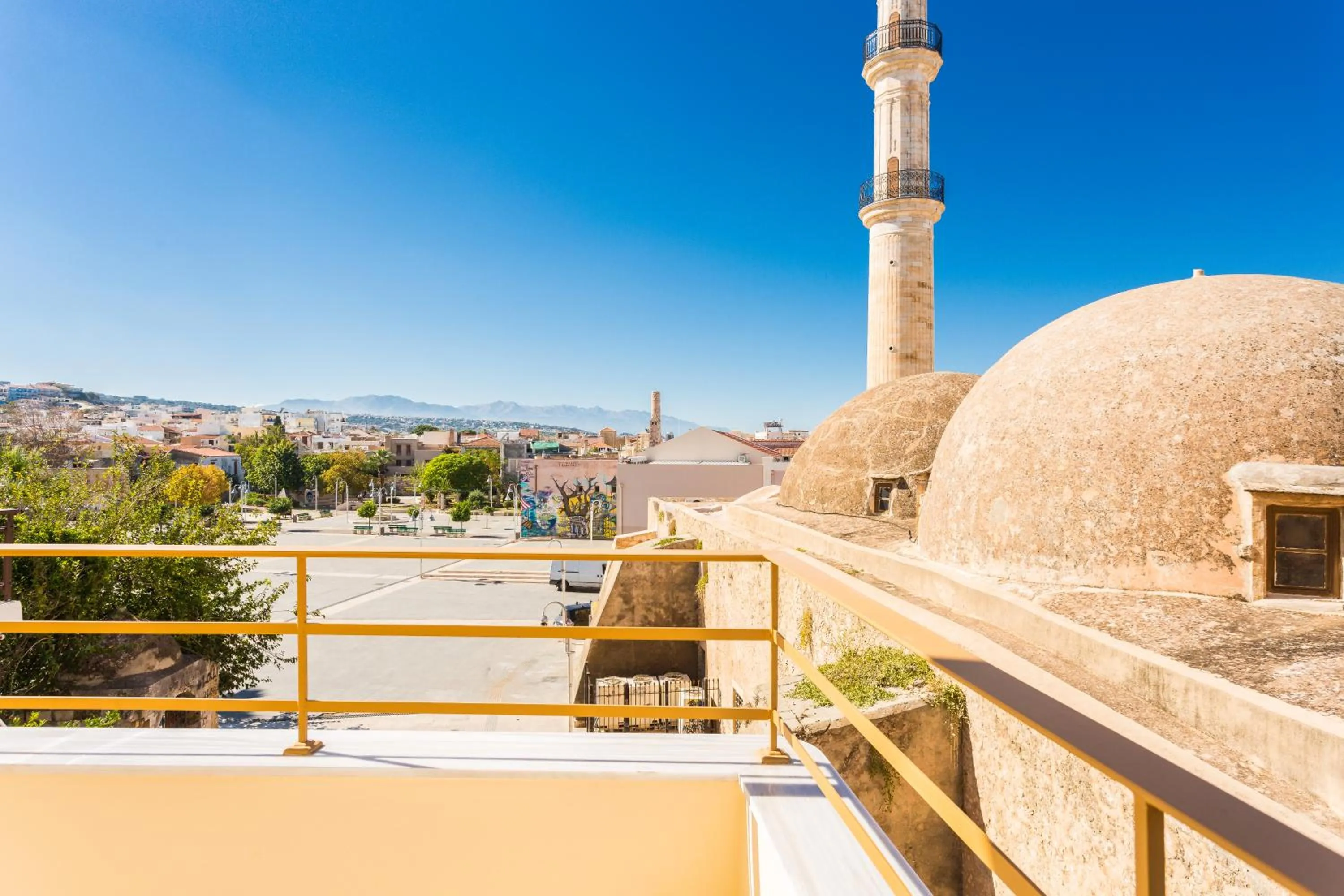 Balcony/Terrace in Polyxenia Suites