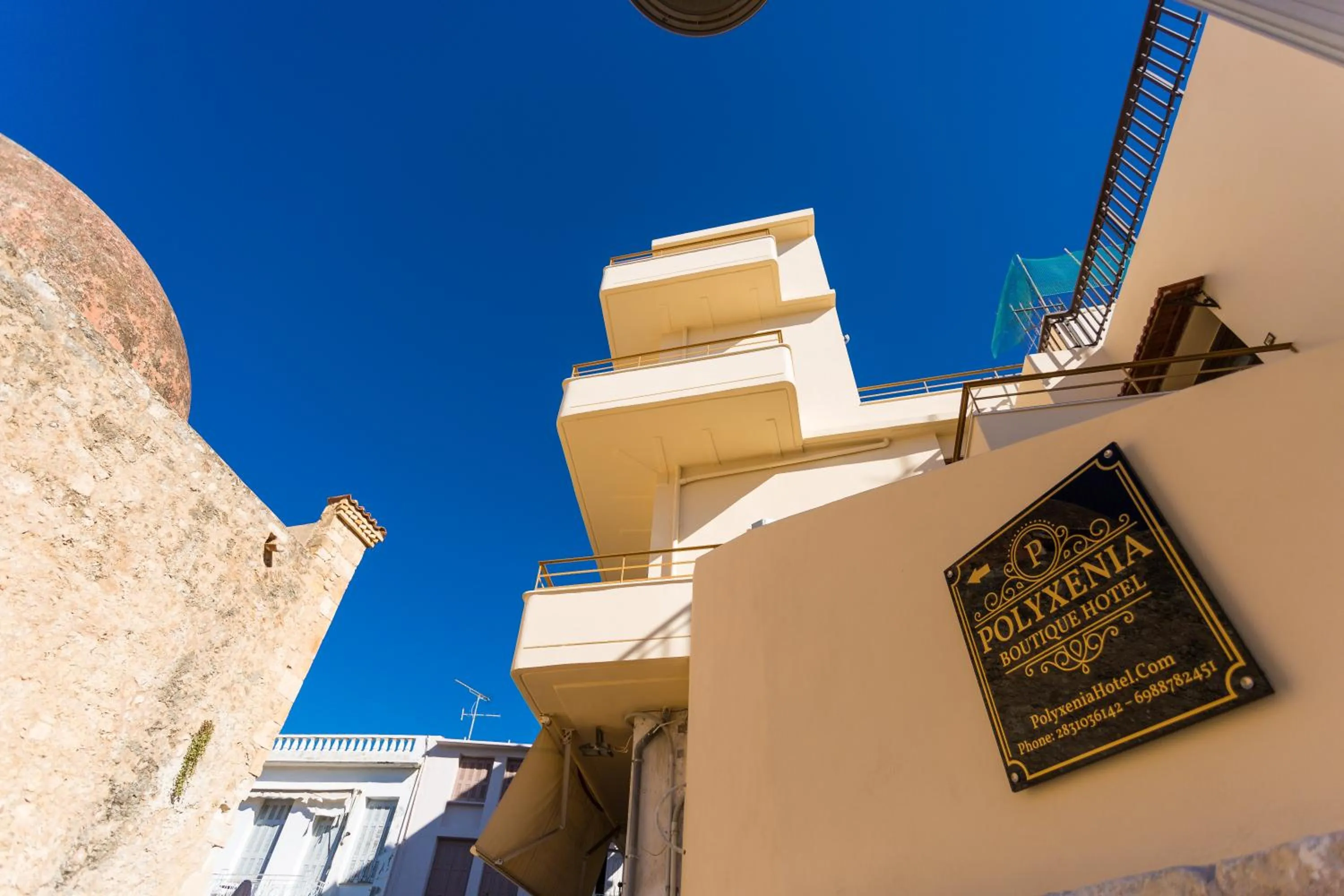 Property building in Polyxenia Suites