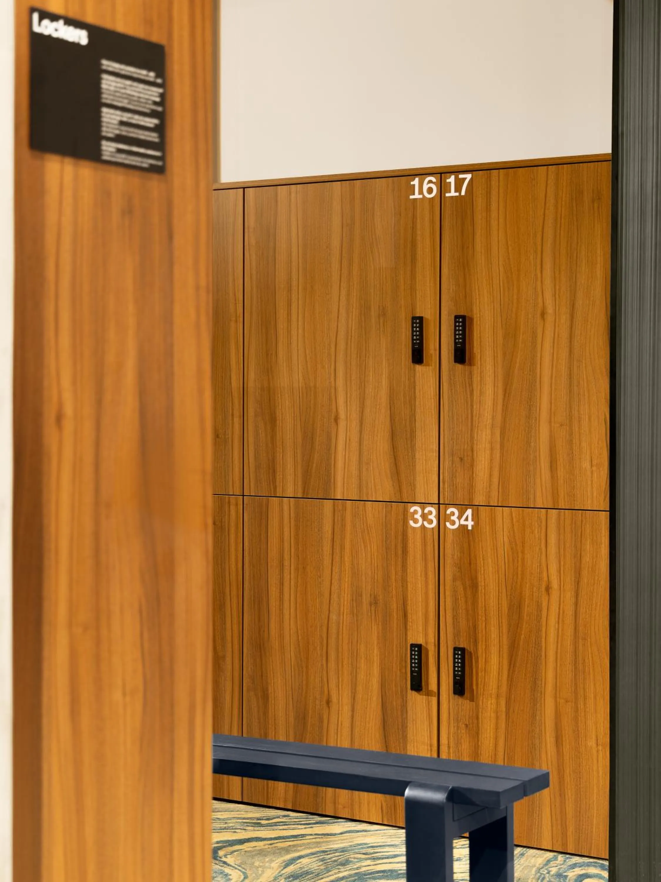 locker in Numa Brussels Royal Galleries